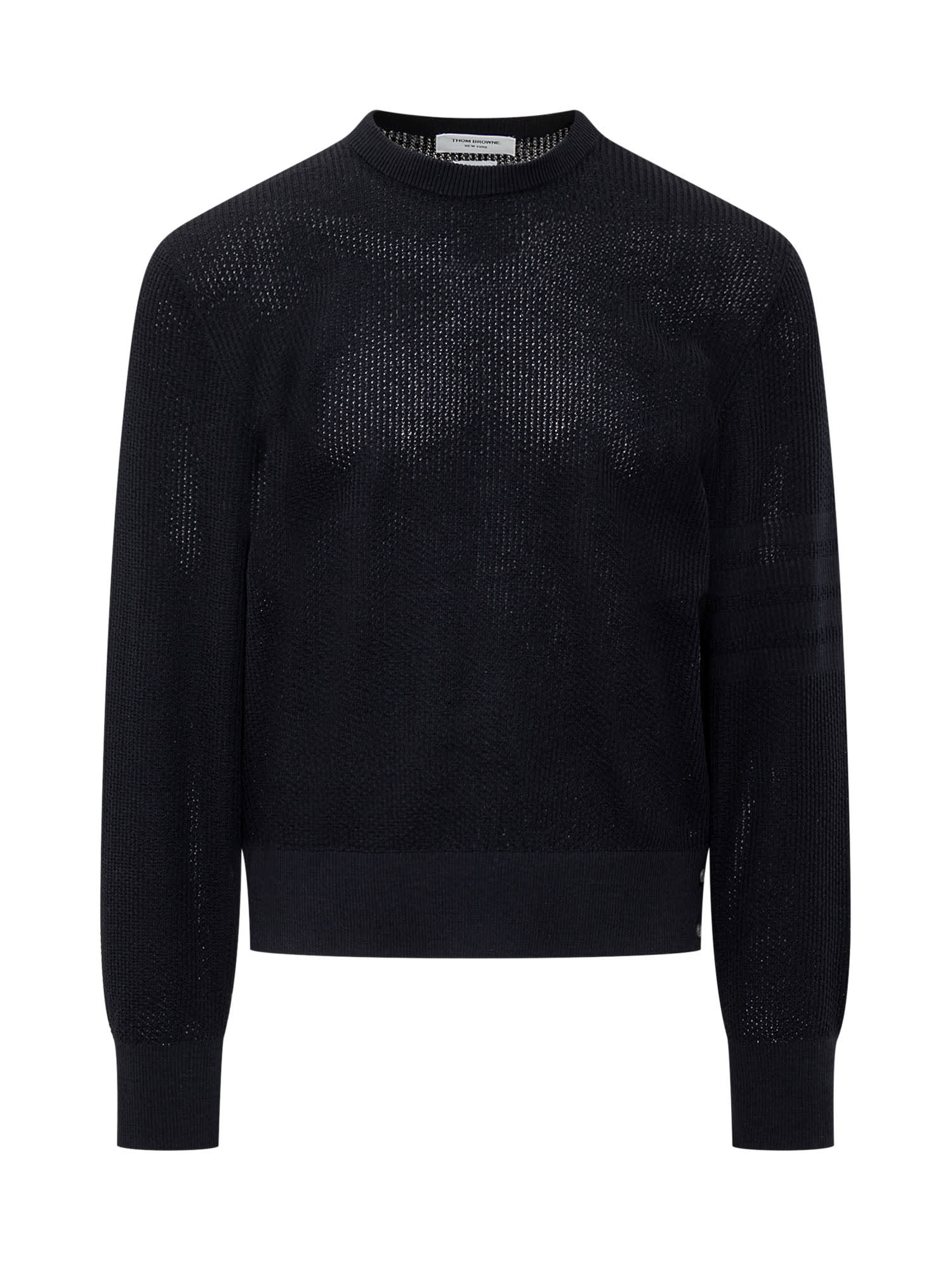 【送料&関税込】Thom Browne Virgin Wool 4bar Pullover Wool 4 Bar Pullover | Thom Browne