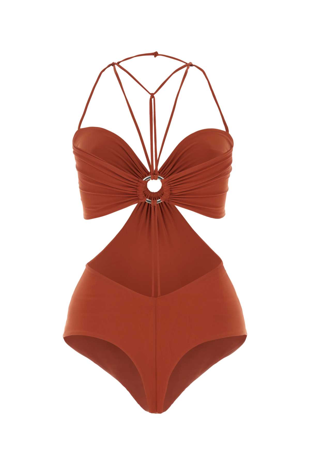 ワンピース水着 NENSI DOJAKA Brick Stretch Polyester Swimsuit Nensi Dojaka Brick Stretch Polyester Swimsuit | italist