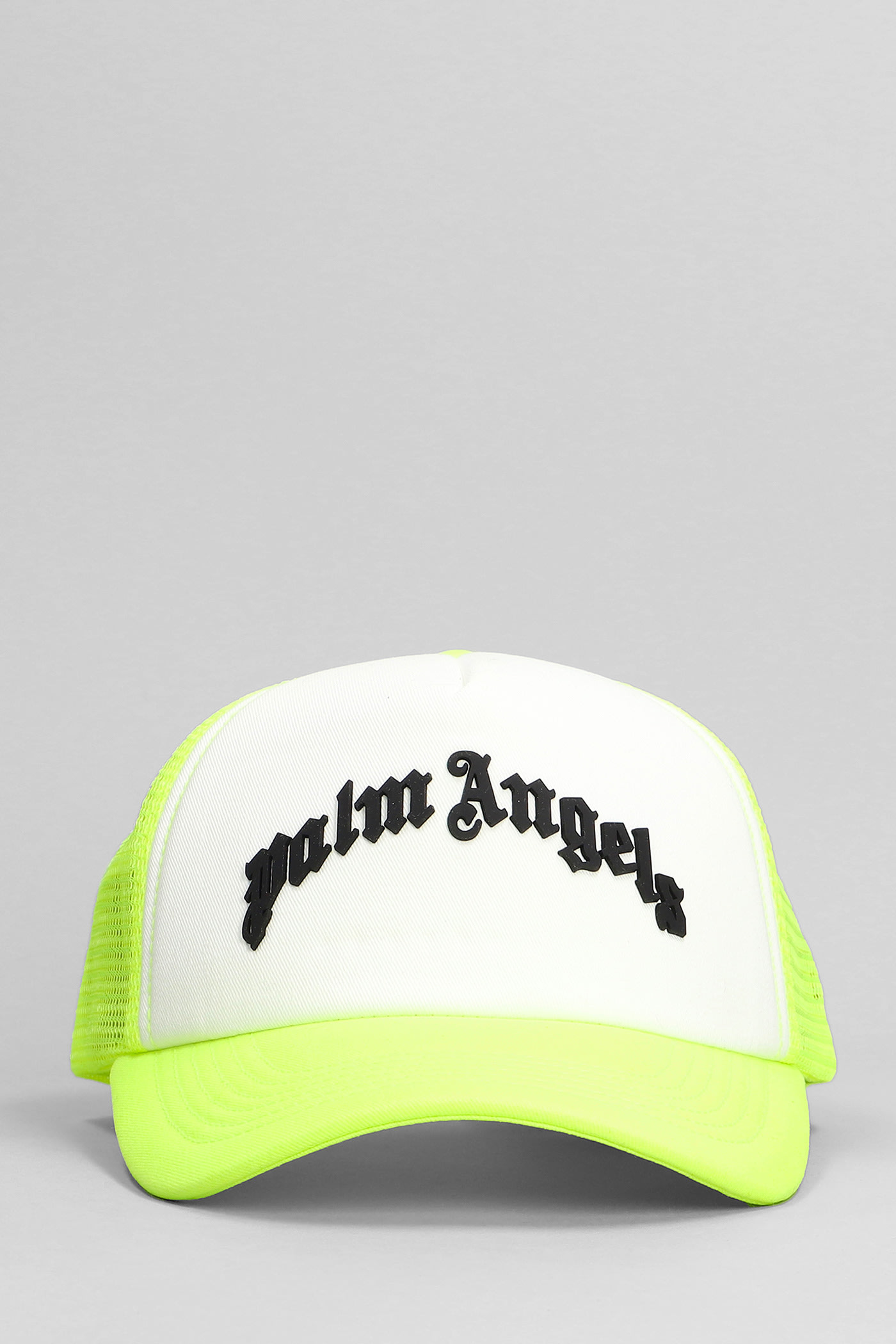 Palm Angels Hats Women Cotton Yellow Black