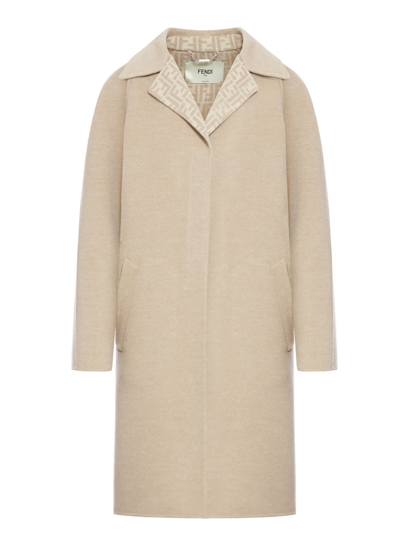 【関税&送料込み】Fendi Double Wool Overcoat Clothing Fendi Coat Ff Double Wool | italist