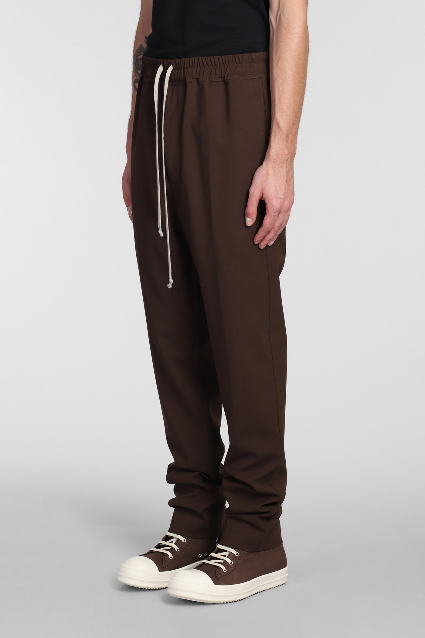 Rick Owens Drawstring Slim Long Pants | italist
