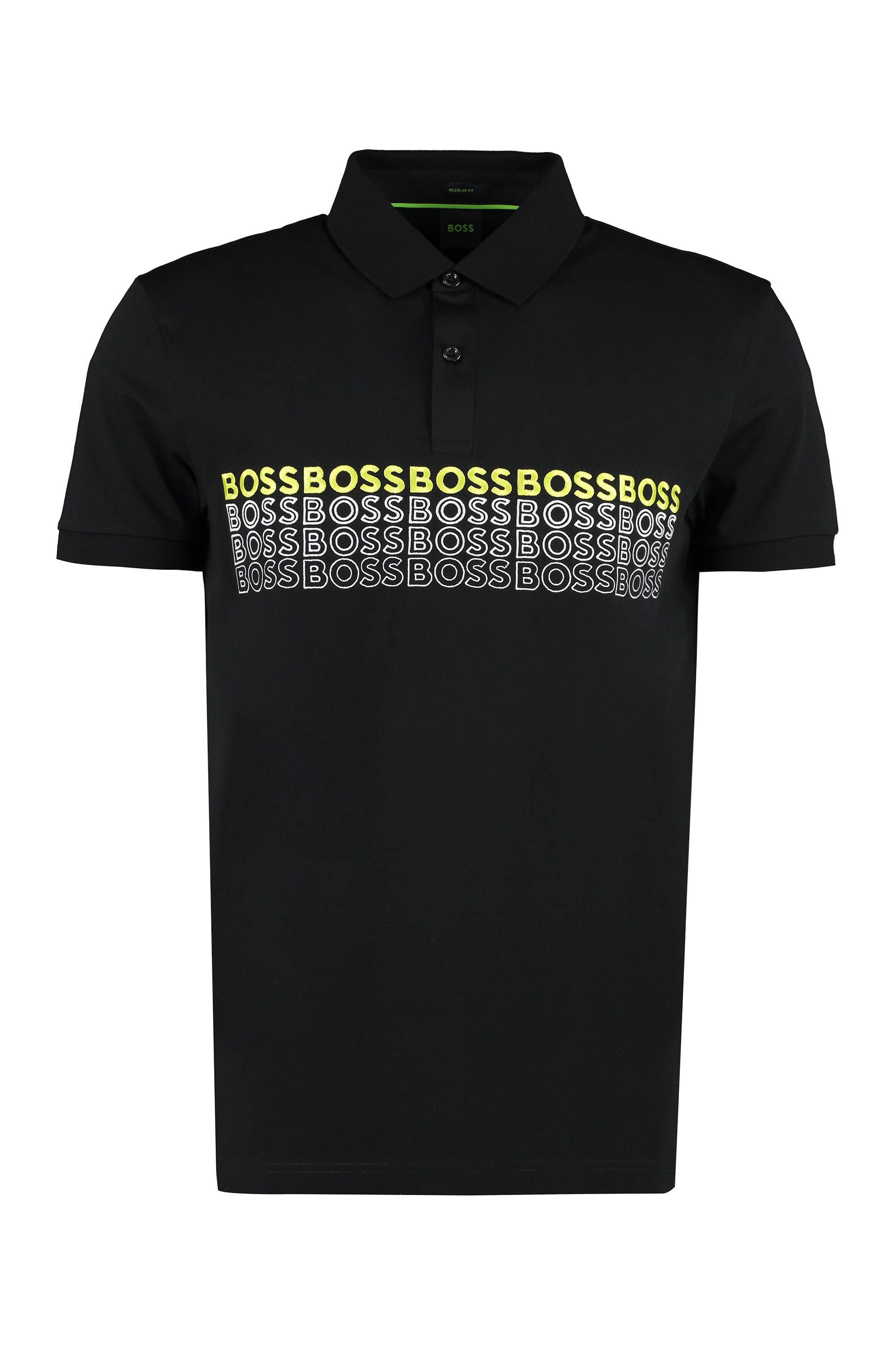 Tシャツ・カットソー Hugo Boss SS25 'Parlay 147' polo shirt (50467113 404) BOSS - Regular-fit polo shirt with logo detail - White