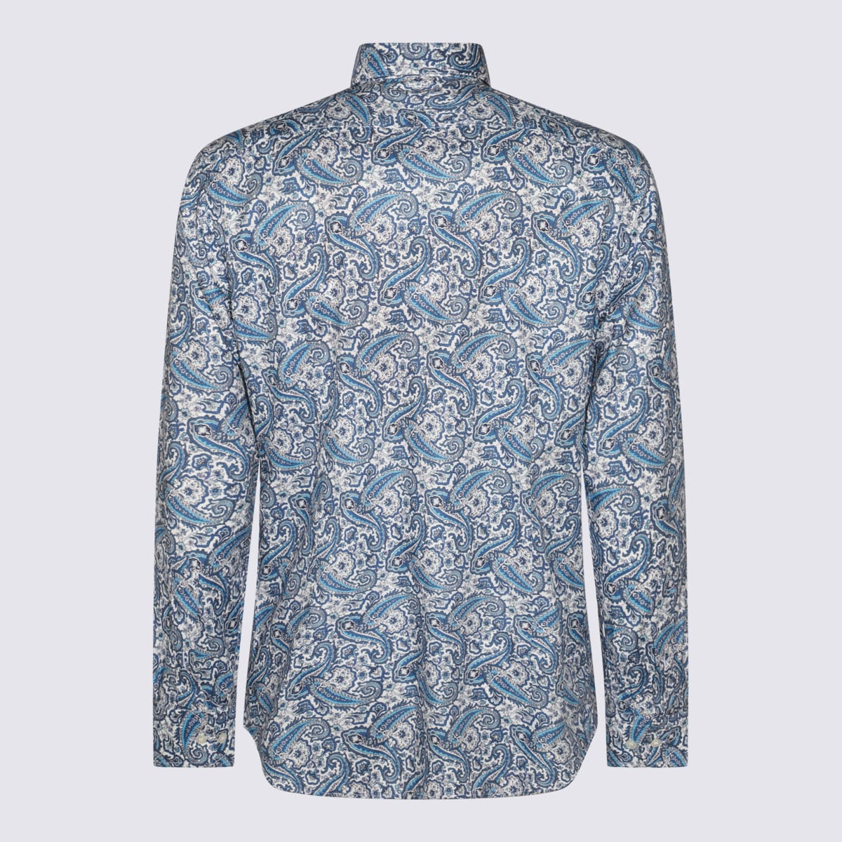 Etro Blue Cotton Shirt | italist