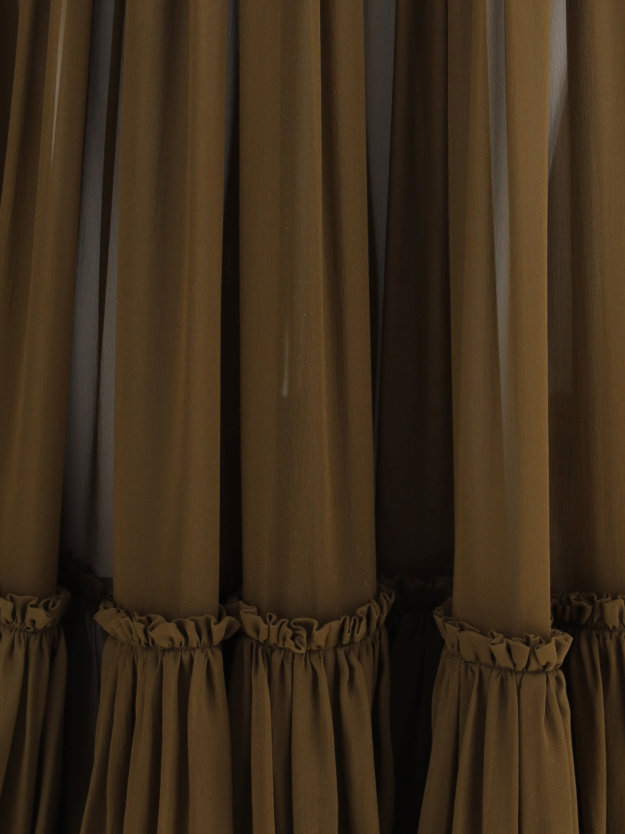 【VIP価格】SAINT LAURENT Flounced long Skirt Saint Laurent Flounced Long Skirt | italist
