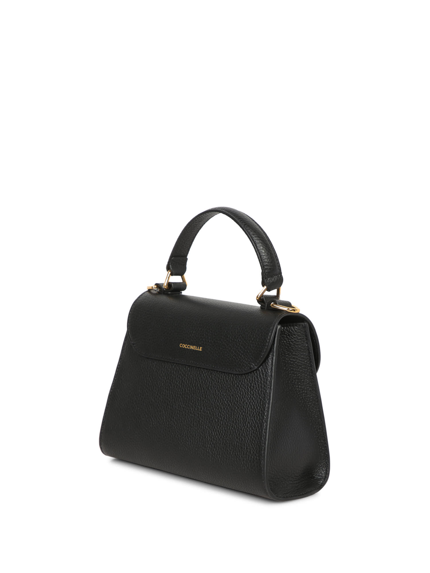 COCCINELLE E1SS5110101DULSER16 関税送料込 Coccinelle Dew Black Top Handle Bag | italist
