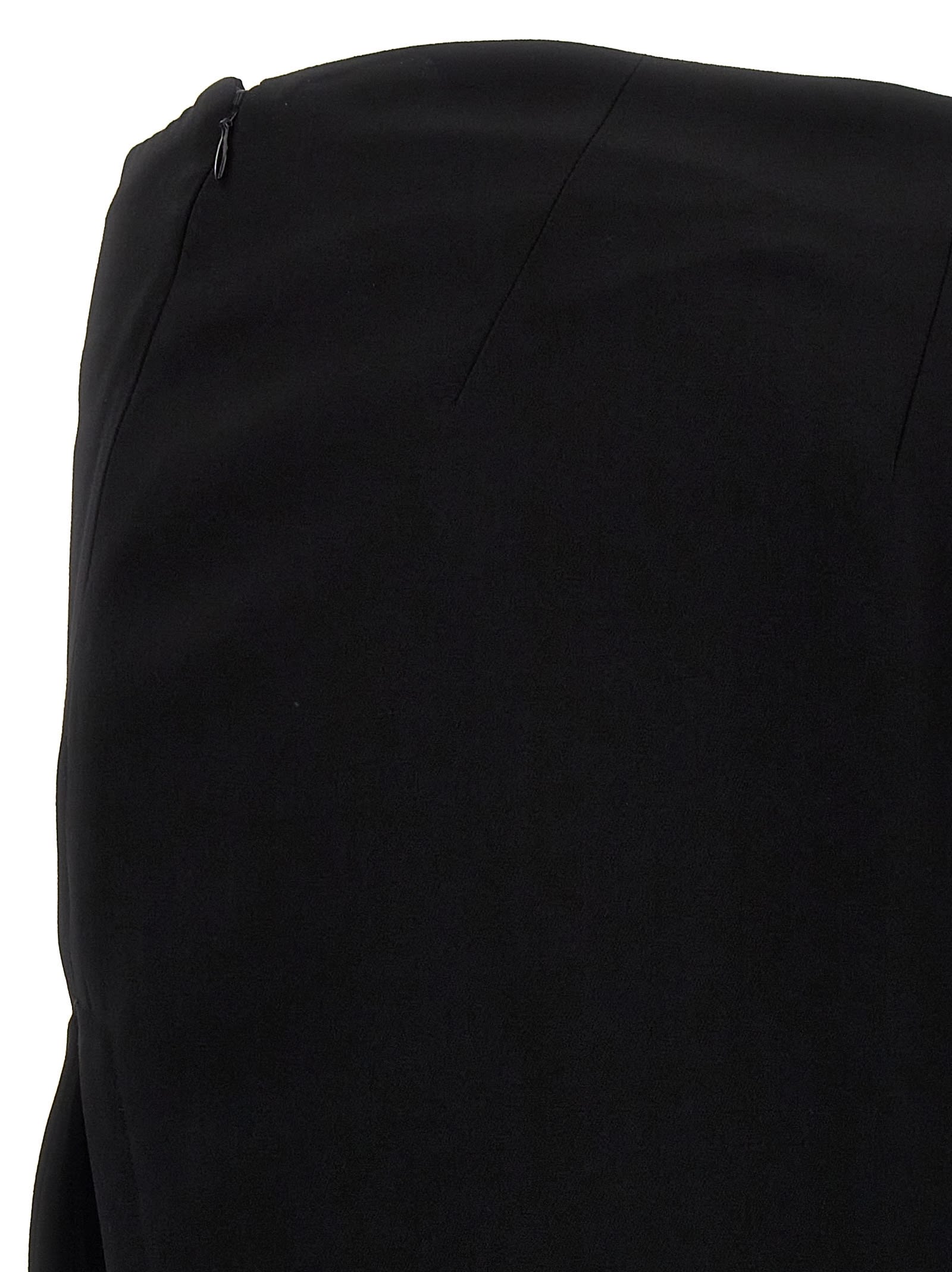 スカート Ann Demeulemeester 'Janita' skirt Ann Demeulemeester Janita X-Long Asymmetric Skirt With Deep