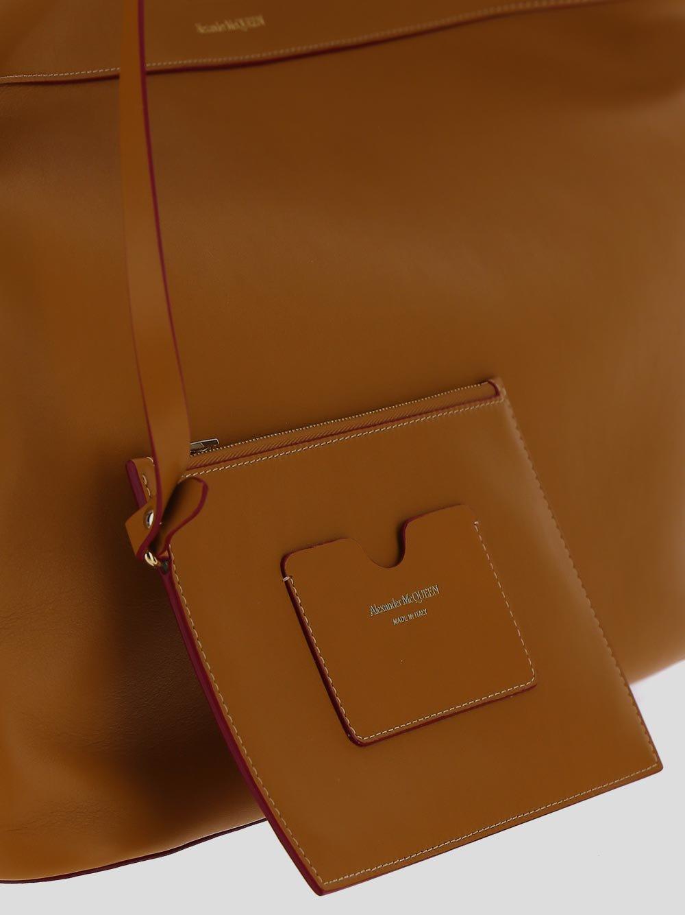Alexander McQueen The Bow Logo Printed Tote Bag | italist