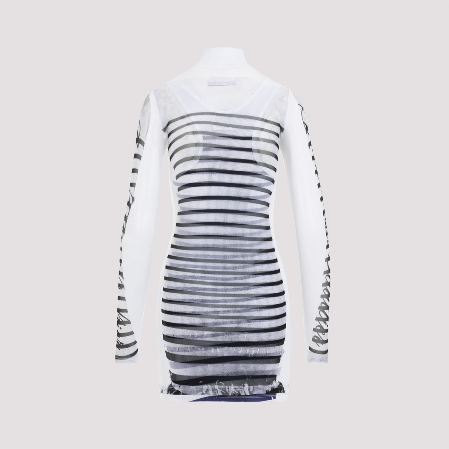 ワンピース JEAN PAUL GAULTIER MARINIERE MINI DRESS Jean Paul Gaultier Mariniere Body Morphing Short Dress in