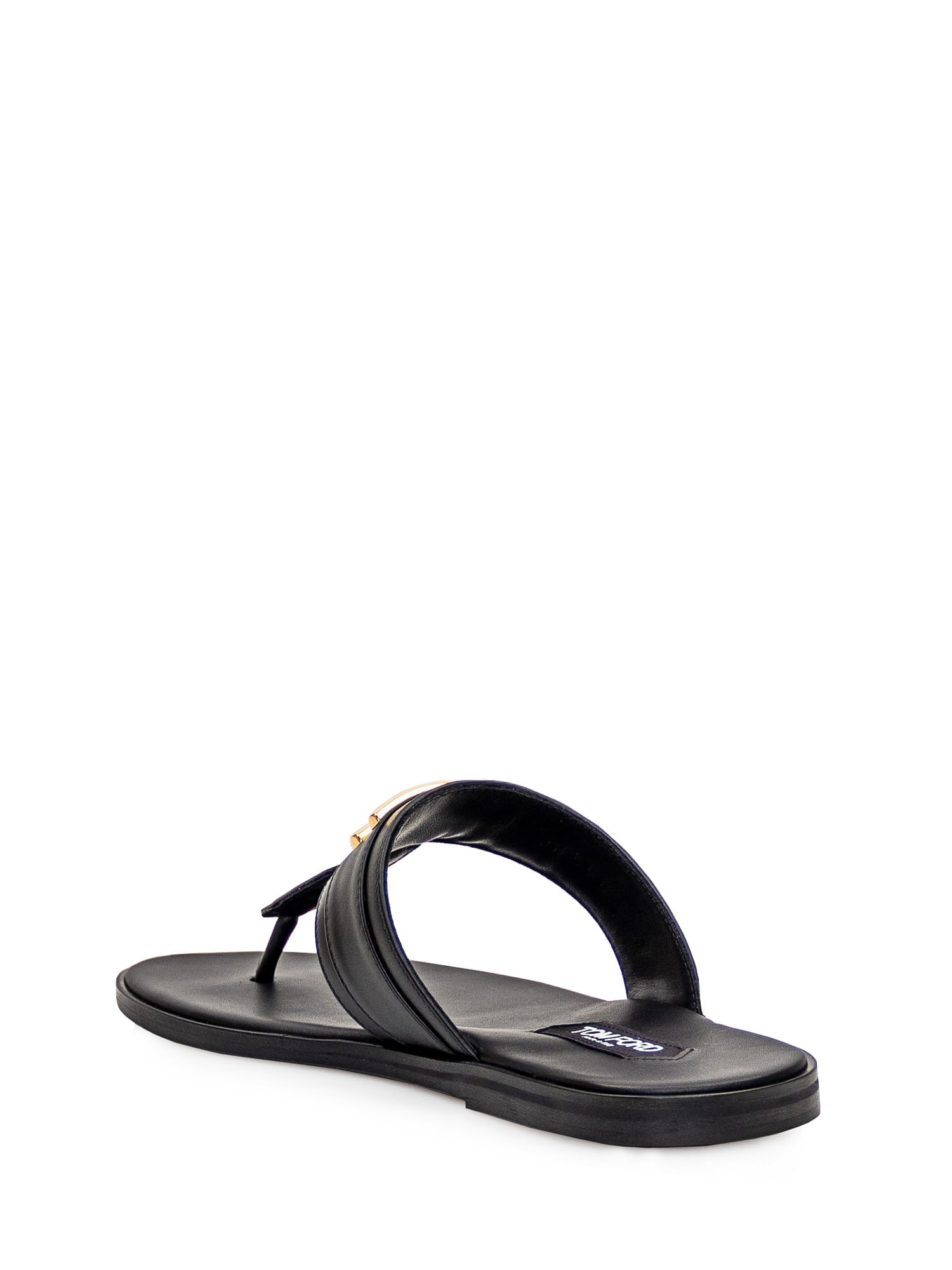 TOMFORD ロコフレトスリッホンサンタル J1382LCL046X1N 001BLACK TOM FORD Brighton Thong Sandals | Black | FARFETCH JO