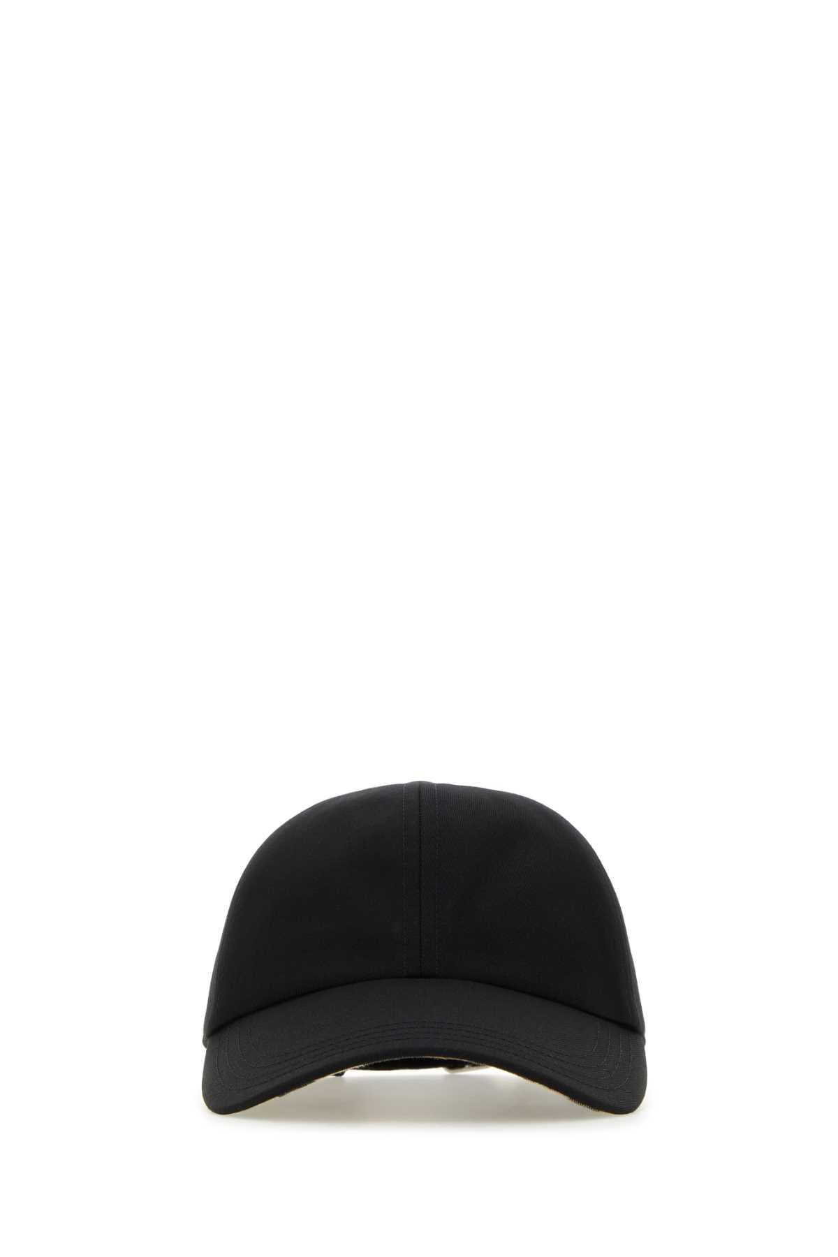 【送料&関税込】Burberry Black Polyester Blend Baseball Cap Burberry Black Polyester Blend Baseball Cap | italist