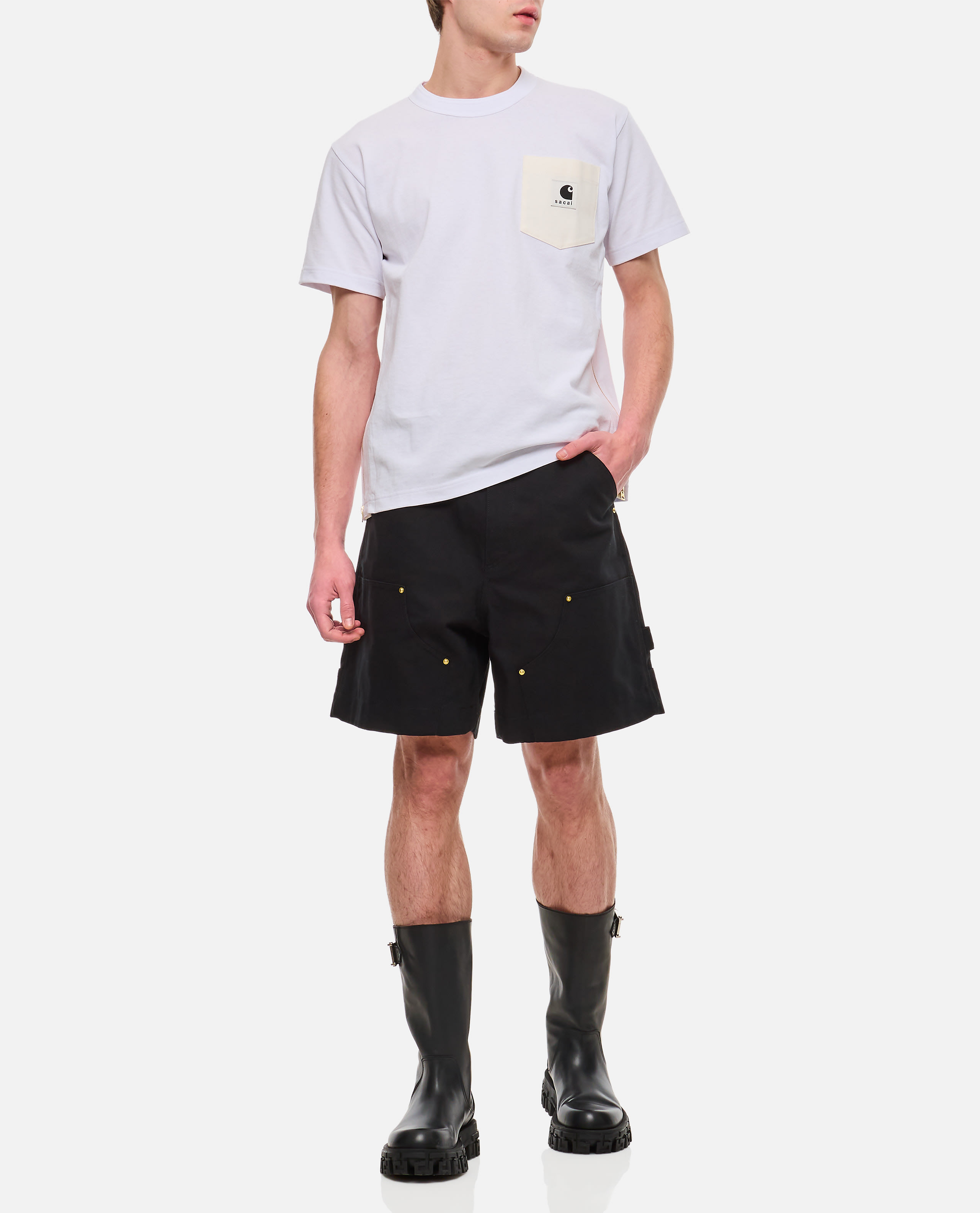 Sacai X Carhartt Wip Cotton Shorts | italist