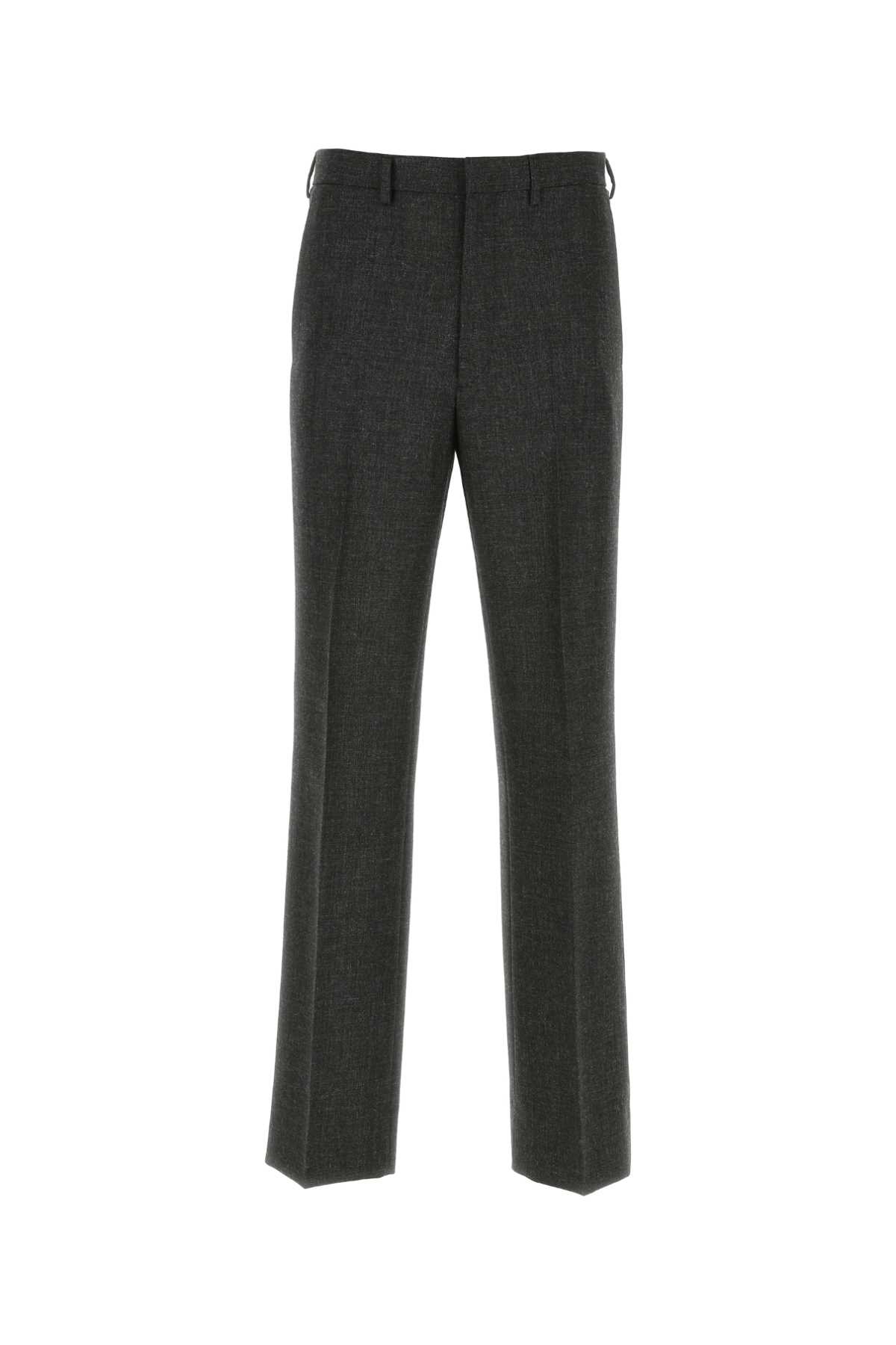パンツ Prada Melange Graphite Wool Pant Prada Melange Graphite Wool Pant – LOZURI®
