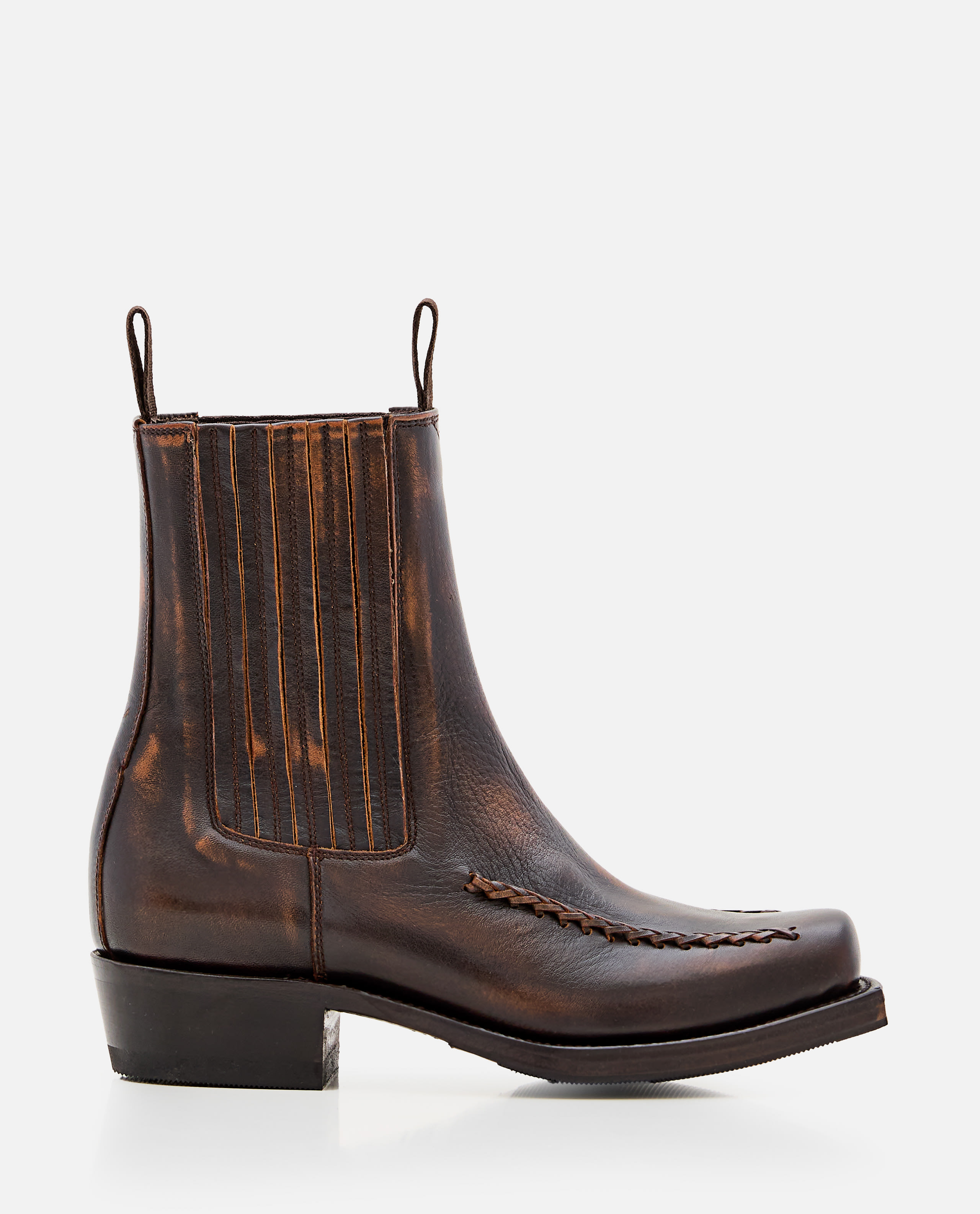 Hereu Agulla Square Toe Chelsea Boots | italist Hereu Agulla Square Toe Chelsea Boots | italist