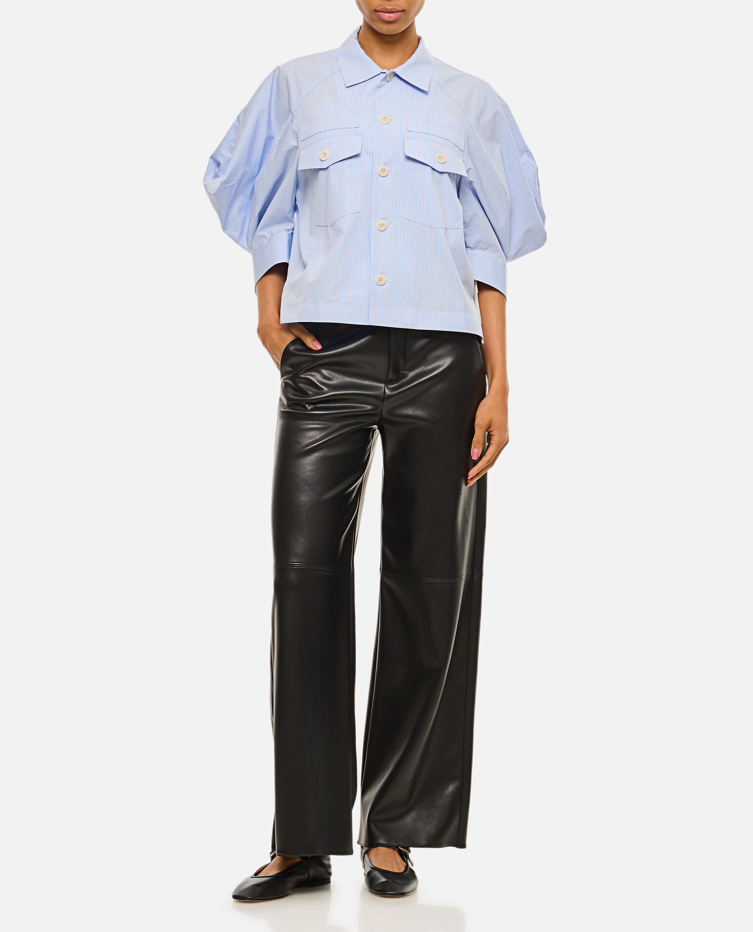 パンツ S MAX MARA STORIA ECO LEATHER TROUSERS S Max Mara Storia Eco Leather Trousers | italist