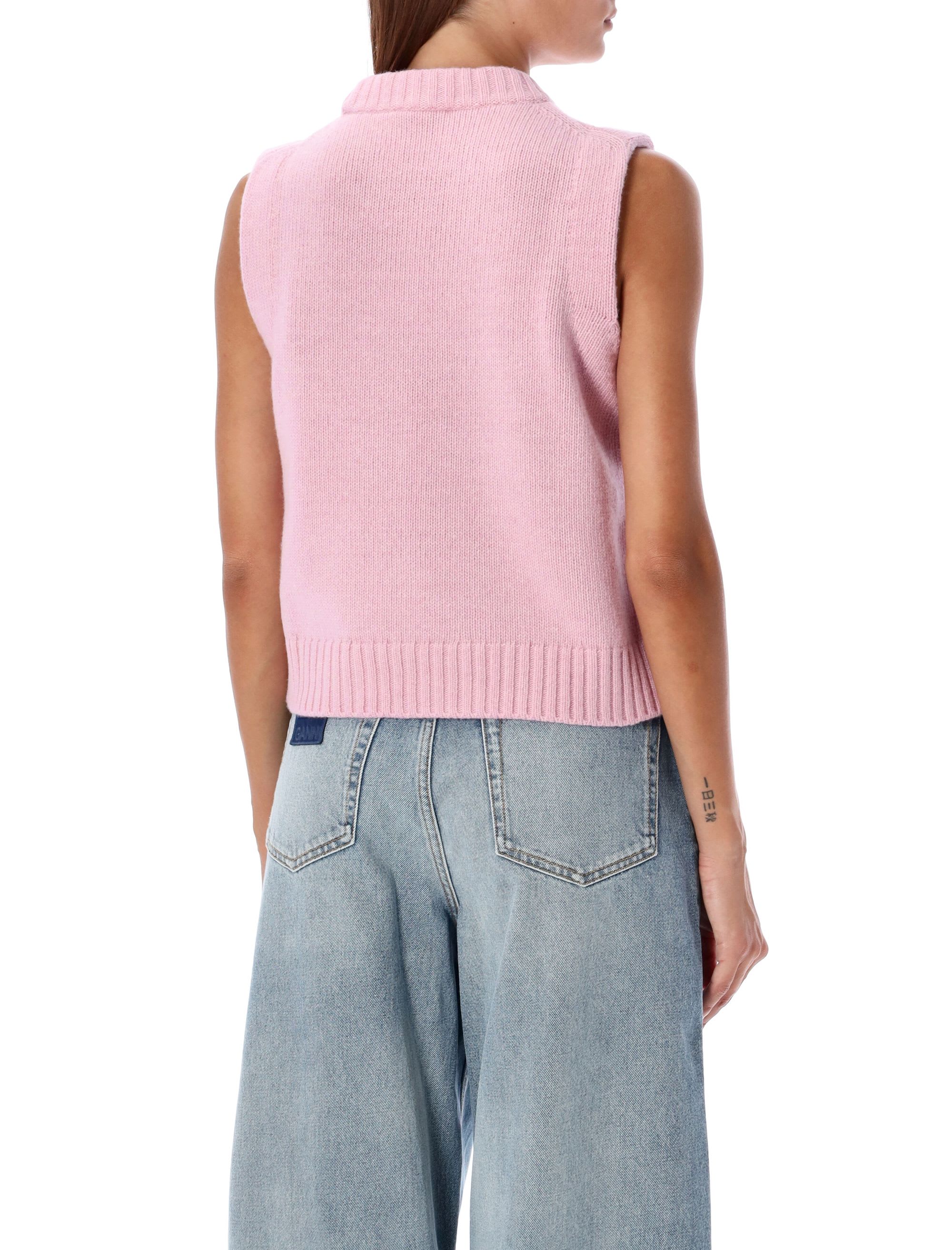 数量限定！在庫処分セール 売り切れ御免 Wool Graphic Ganni Mix italist | Vest トップス