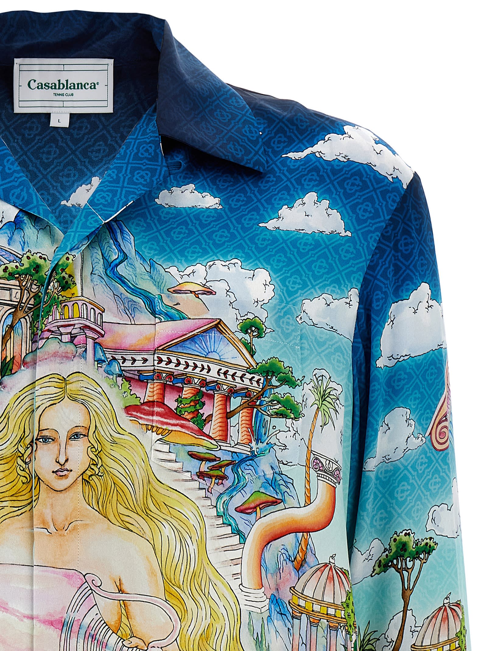 Casablanca 'the Road To Knowledge' Shirt | italist