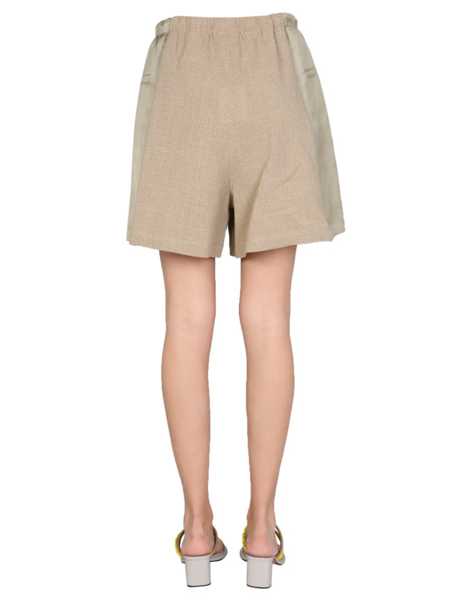 ショートパンツ ALYSI SS22 BERMUDA WITH TARTAN MOTIF (102129_P2008ANIS) Alysi Bermuda With Tartan Motif | italist