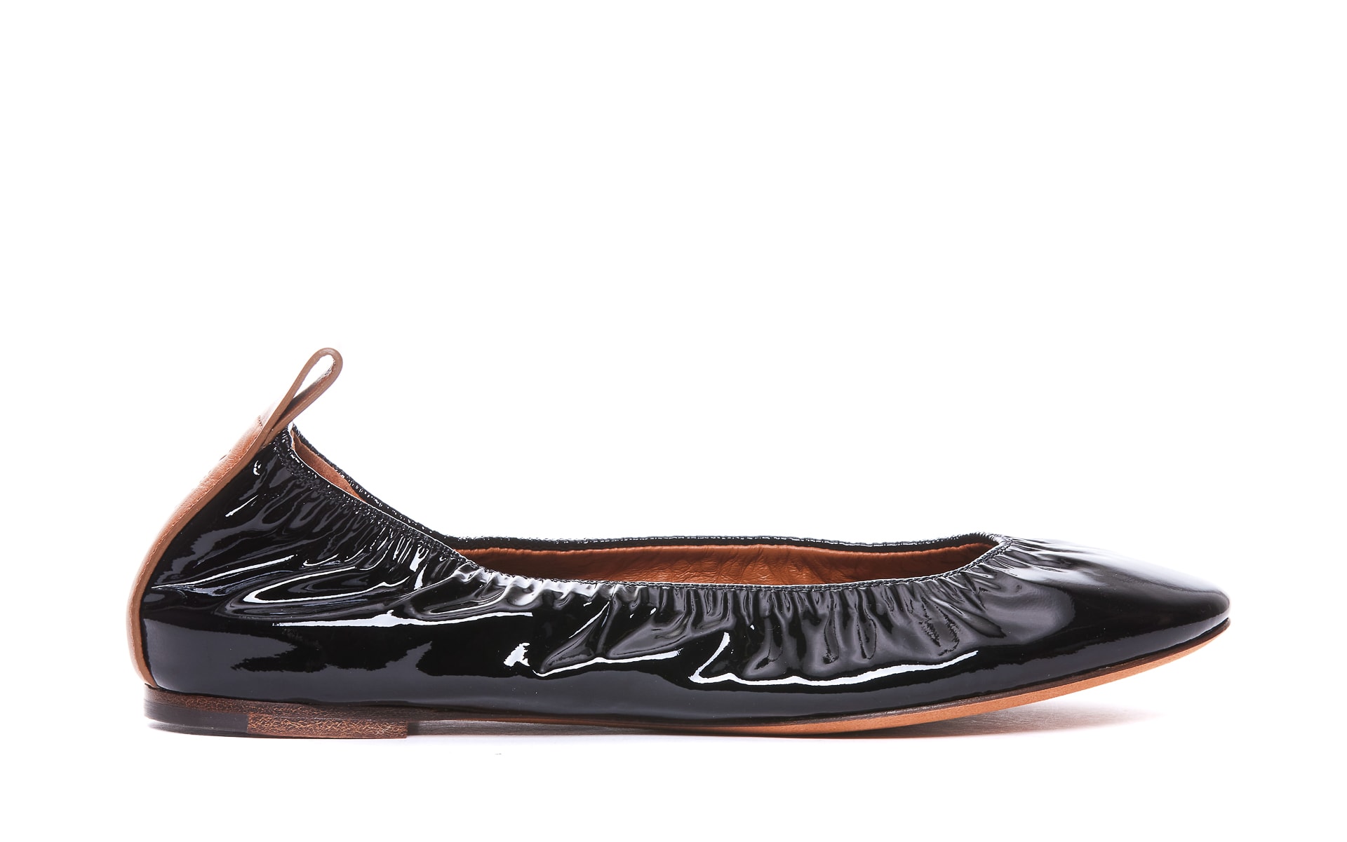 VIP【関税送料無料】希少 LANVIN LEATHER BALLERINA FLATS The Leather Ballerina Flat With Studs | Lanvin