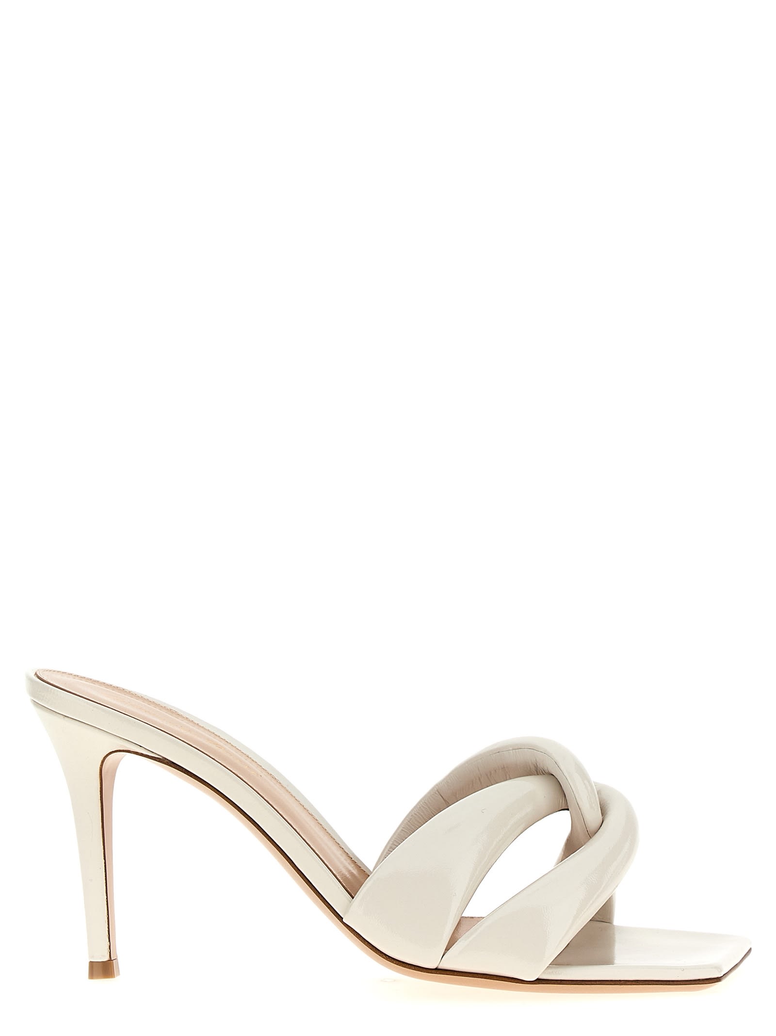 【関税込み】GIANVITO ROSSI AMOUR' MULES Gianvito Rossi 85mm Amour Mules | Gold | FARFETCH