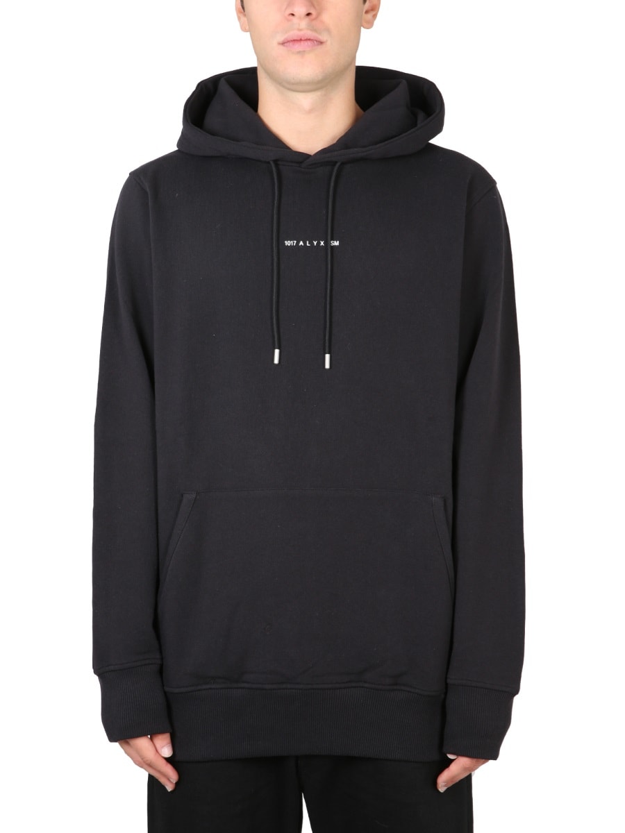 セール☆【1017 ALYX 9SM】FELPA IN COTONE CON STAMPA LOGO 1017 ALYX 9SM Felpa Con Stampa Logo | italist