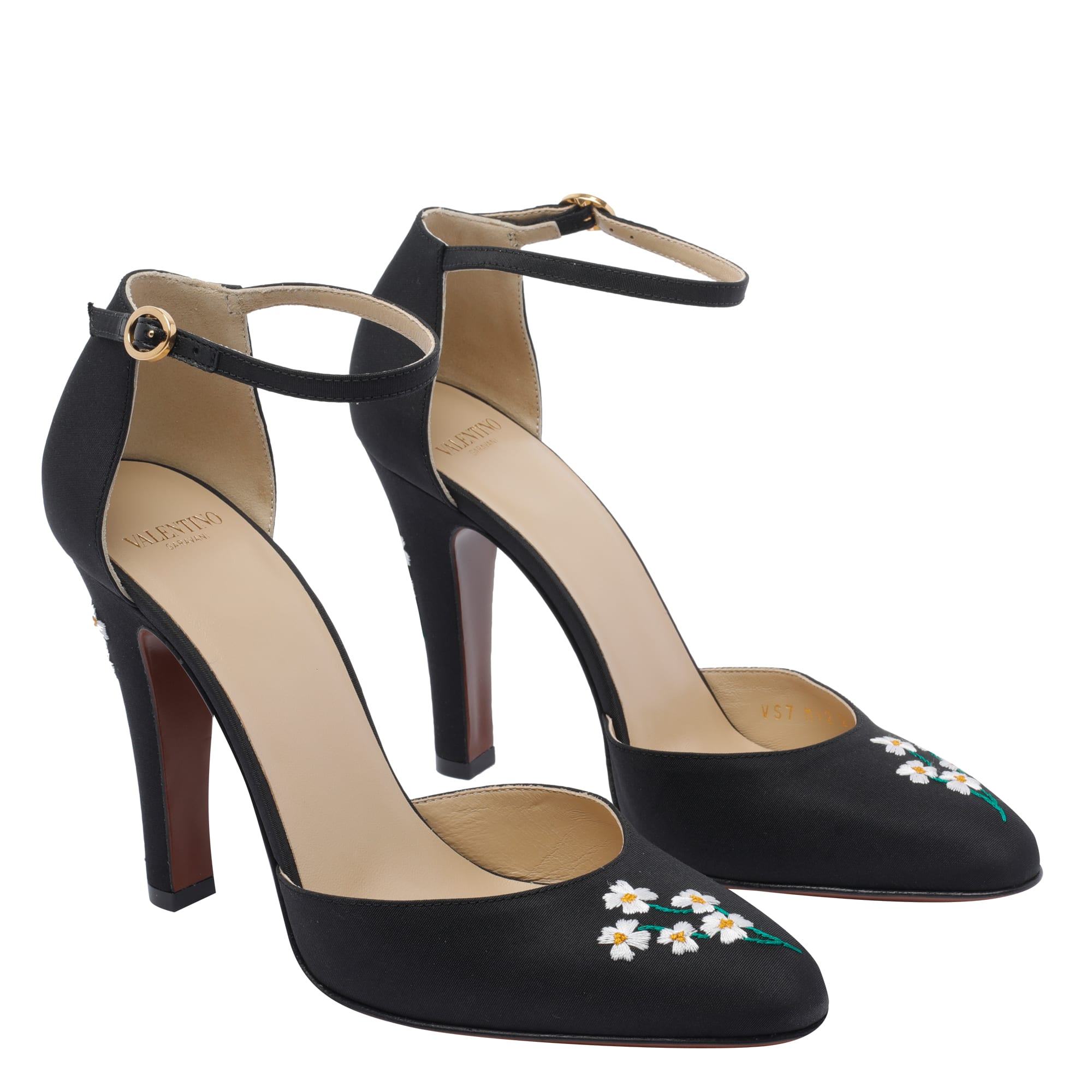 Valentino Garavani Hi Dolly Floral Embroidered Decollete