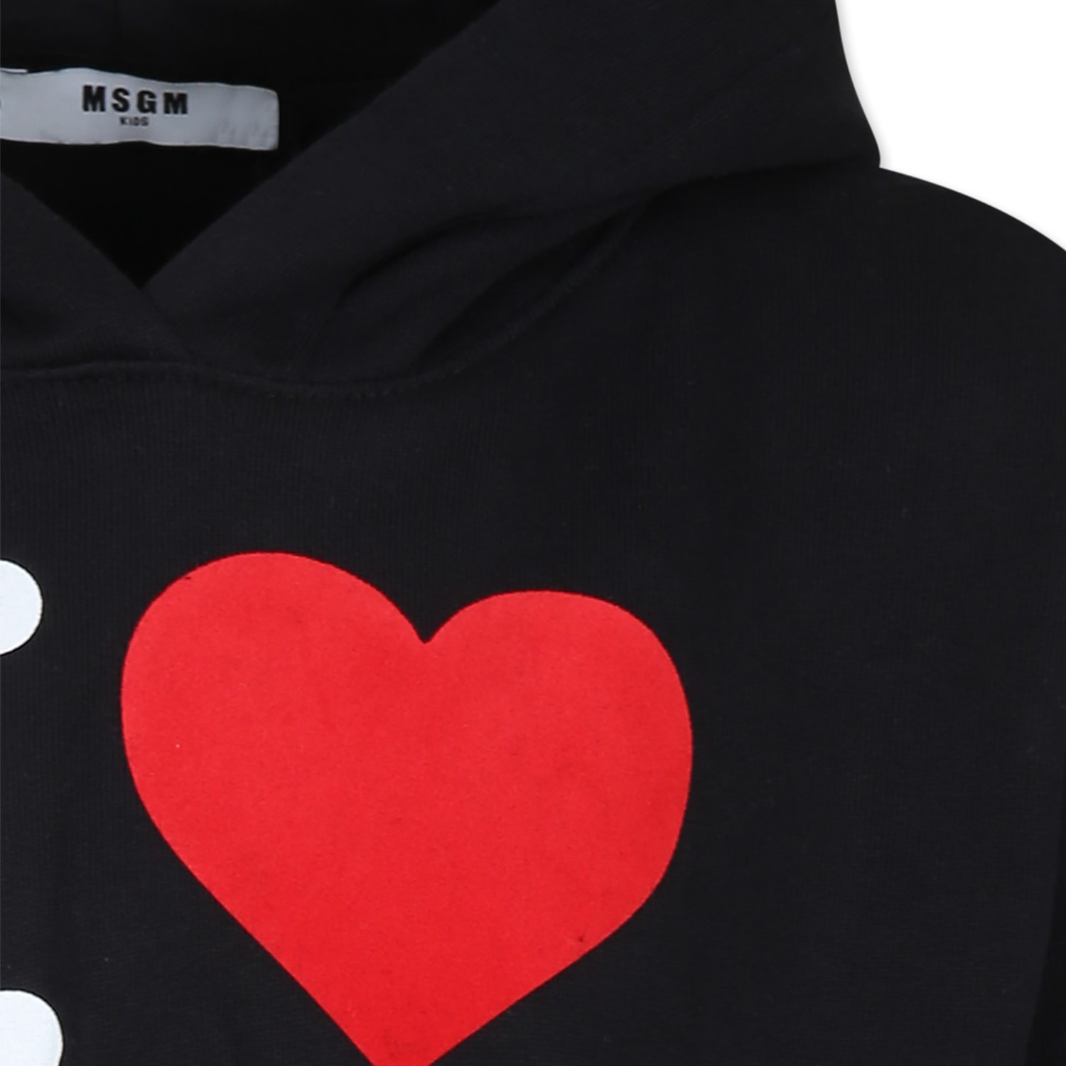 ワンピース MSGM Woman Dress Black 3742MDA78247798 99 MSGM Black Dress For Girl With Logo | italist