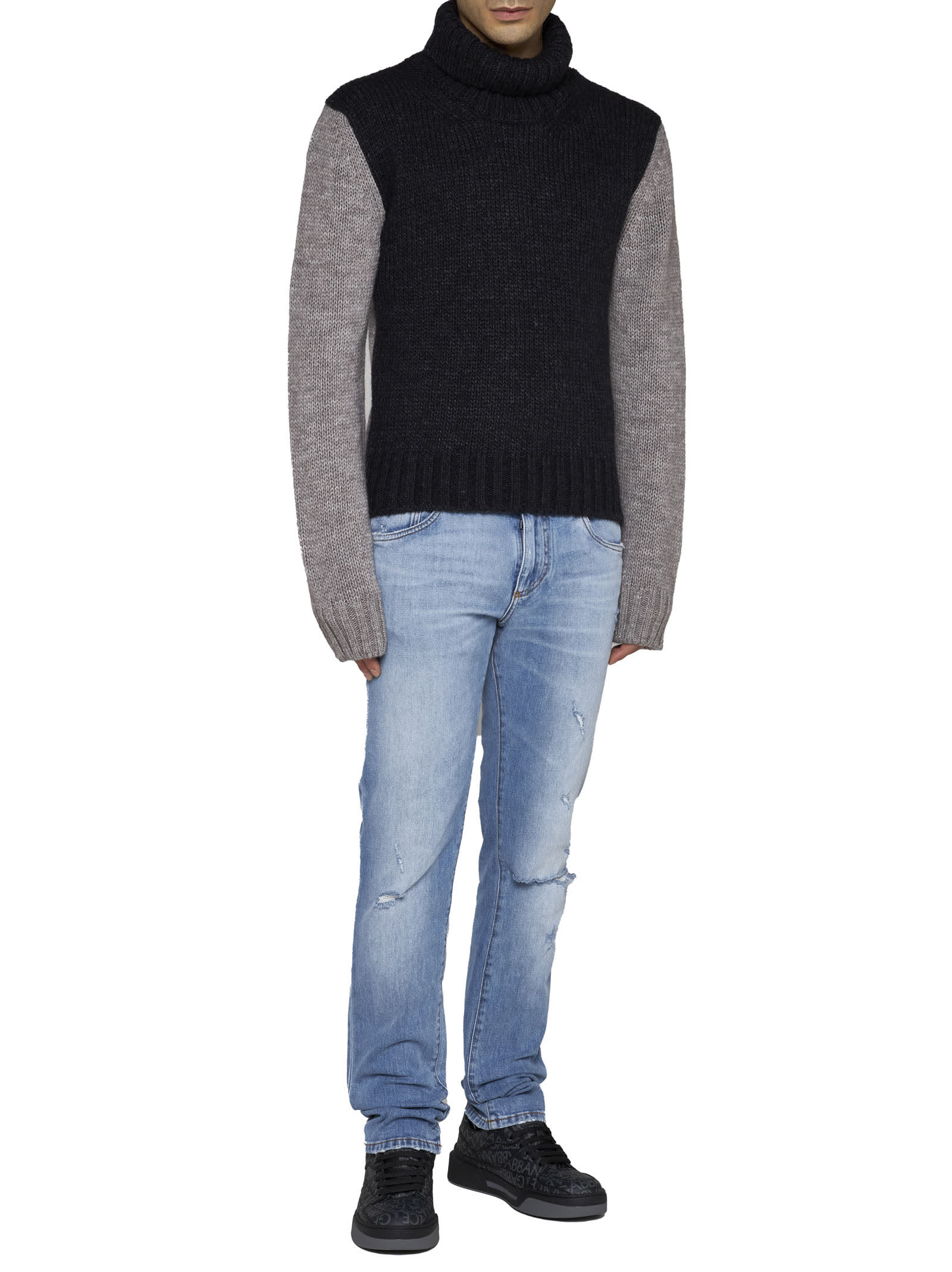 【送料&関税込】Dolce & Gabbana Alpaca Blend Turtleneck Dolce & Gabbana Alpaca Blend Turtleneck Sweater | italist