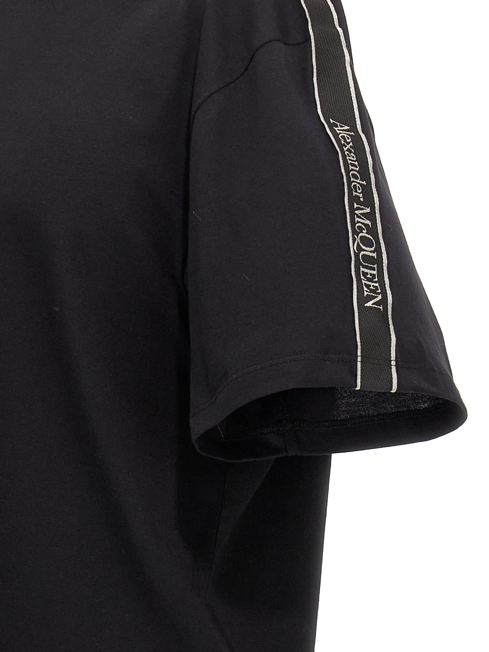 Alexander McQueen Contrast Band T-shirt | italist
