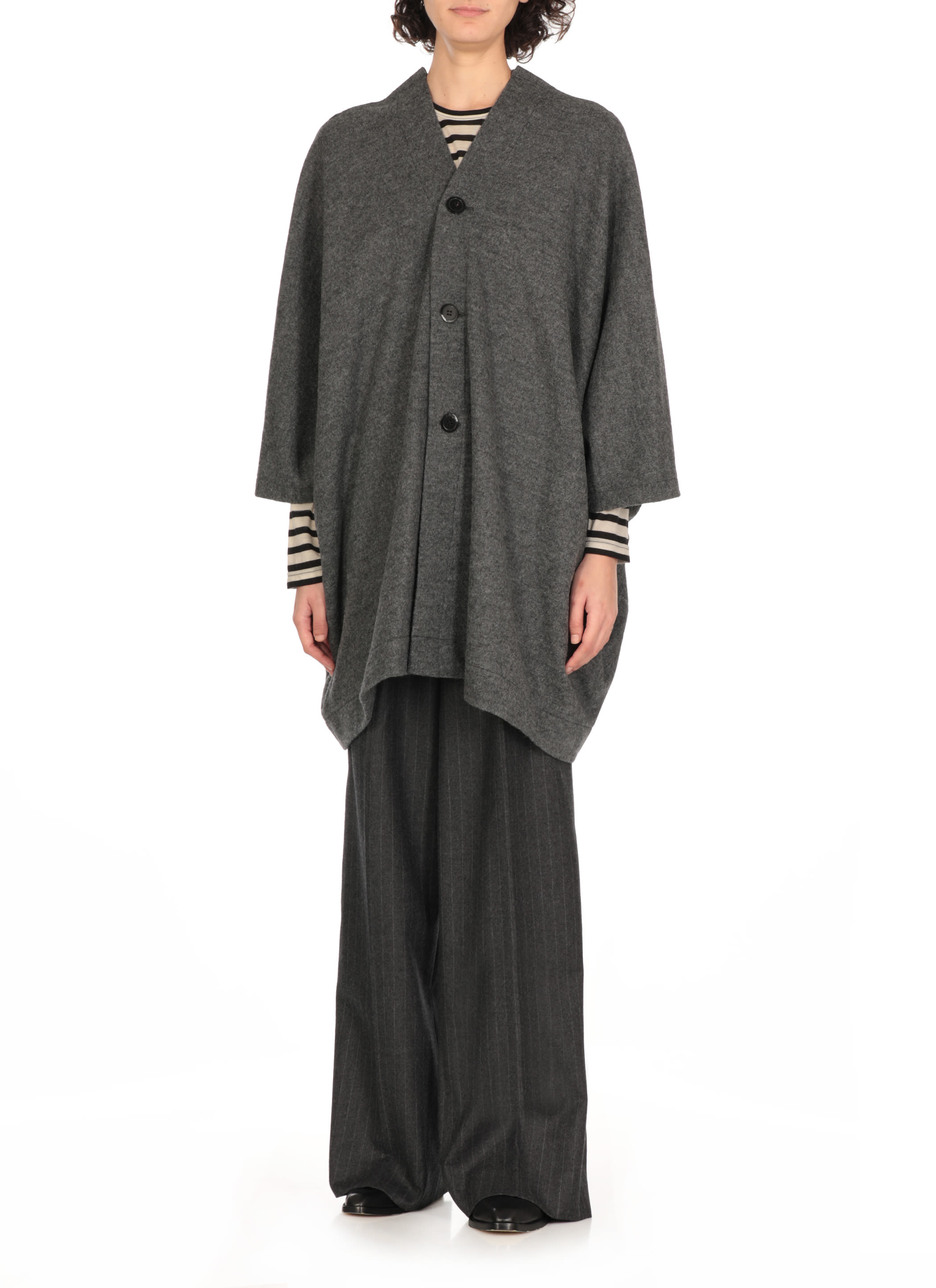 【関税込み】junya watanabe Seymo wool cape Junya Watanabe Seymo Wool Cape | italist