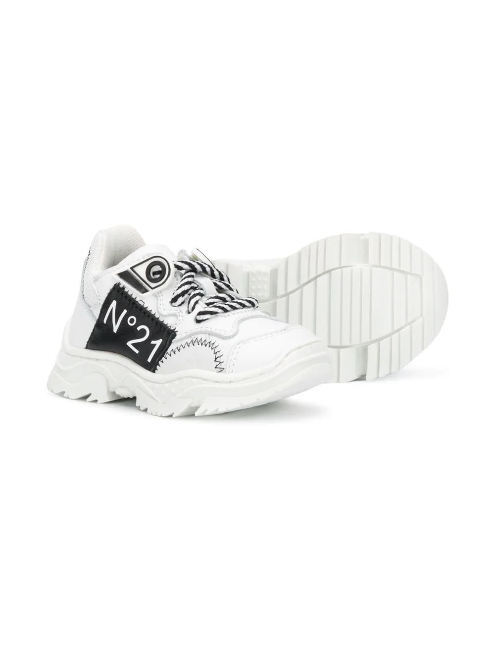 スニーカー N21 numero ventuno SS21 GYMNIC SNEAKER (21ESU01780178_X002) N°21 Gymnic Sneakers - Red - Men | 21ESU01780178X002