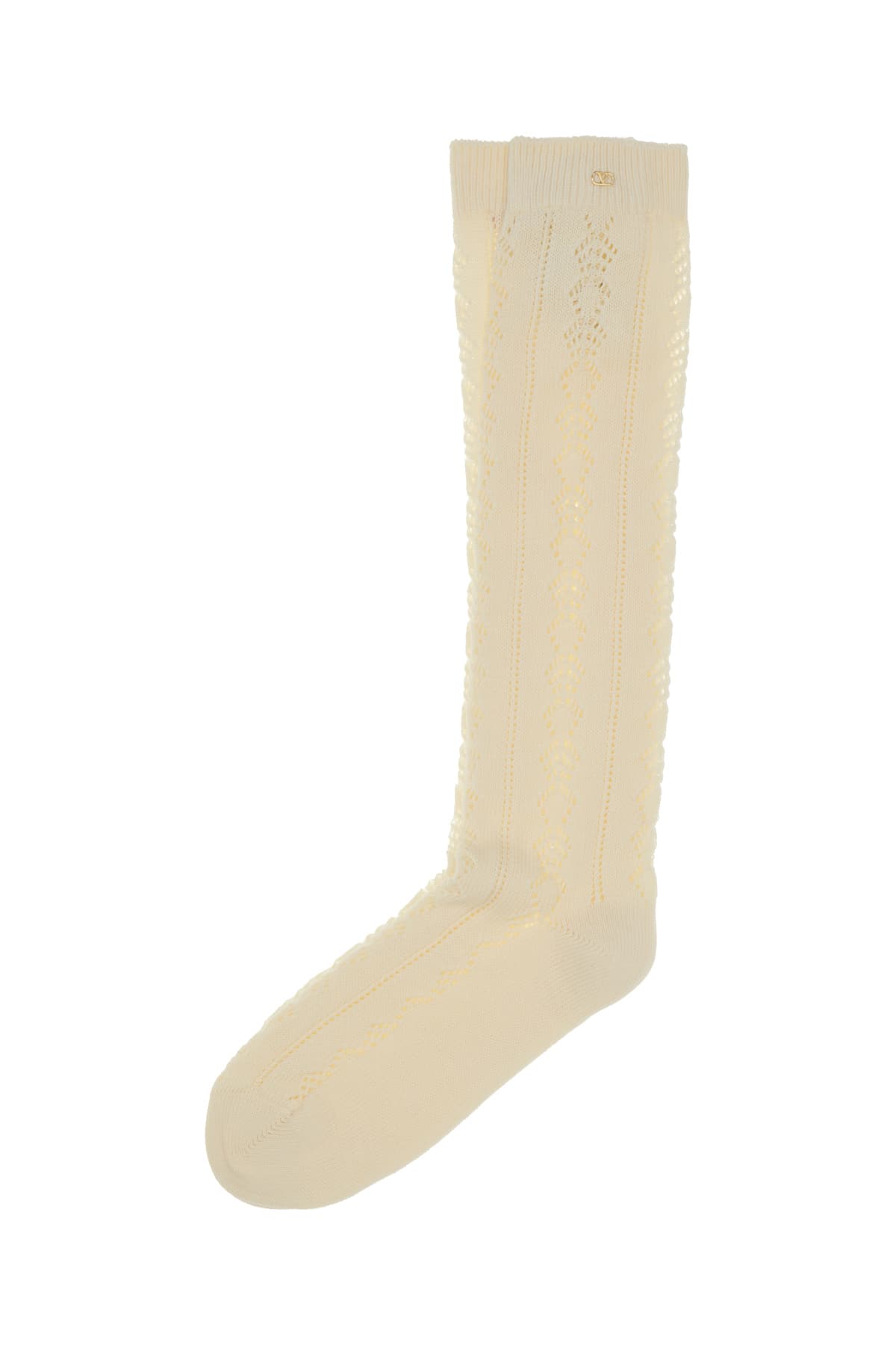 タイツ・ソックス Valentino Garavani Ivory Stretch Mohair Blend Socks Valentino Garavani Ivory Cotton Socks | italist