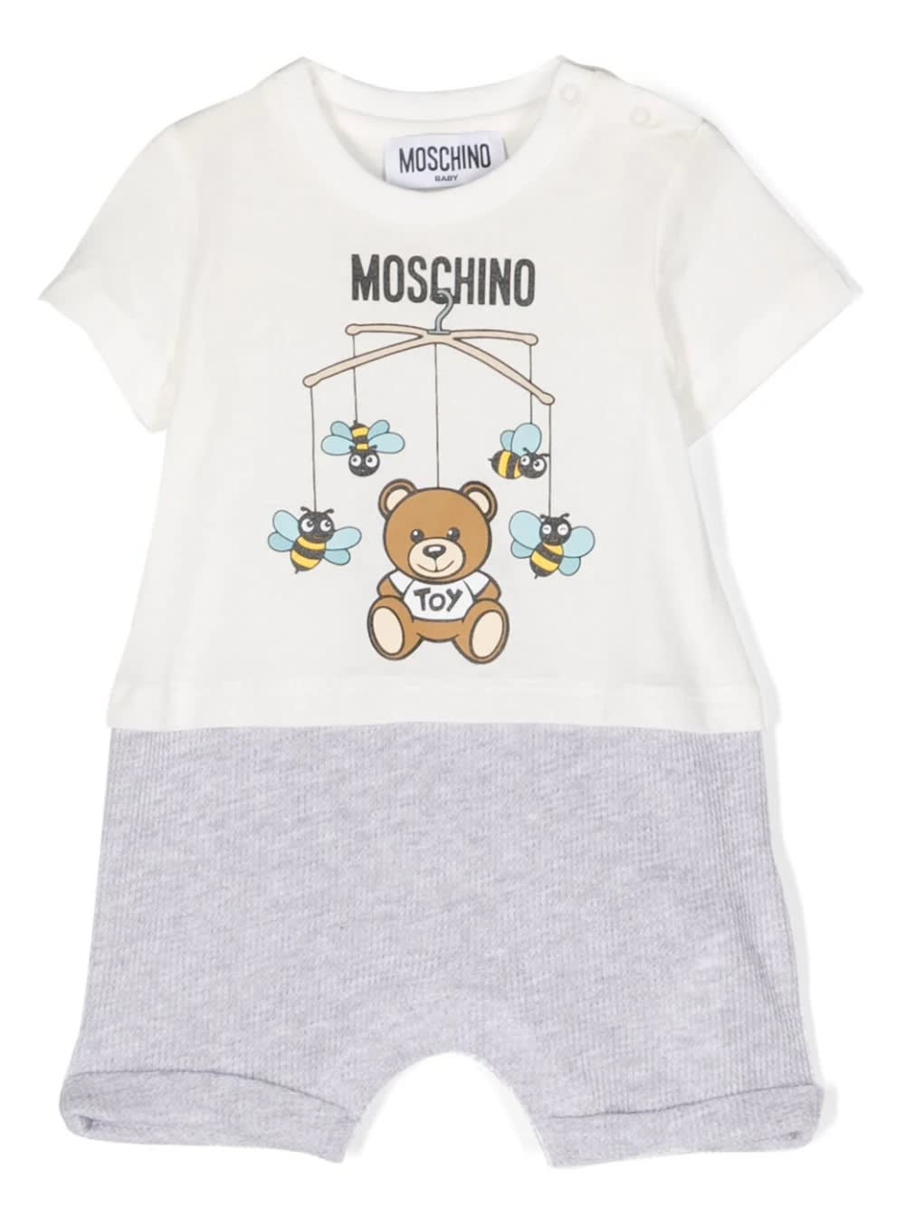 Baby Teddy Bear jersey sweatshirt and sweatpants set in