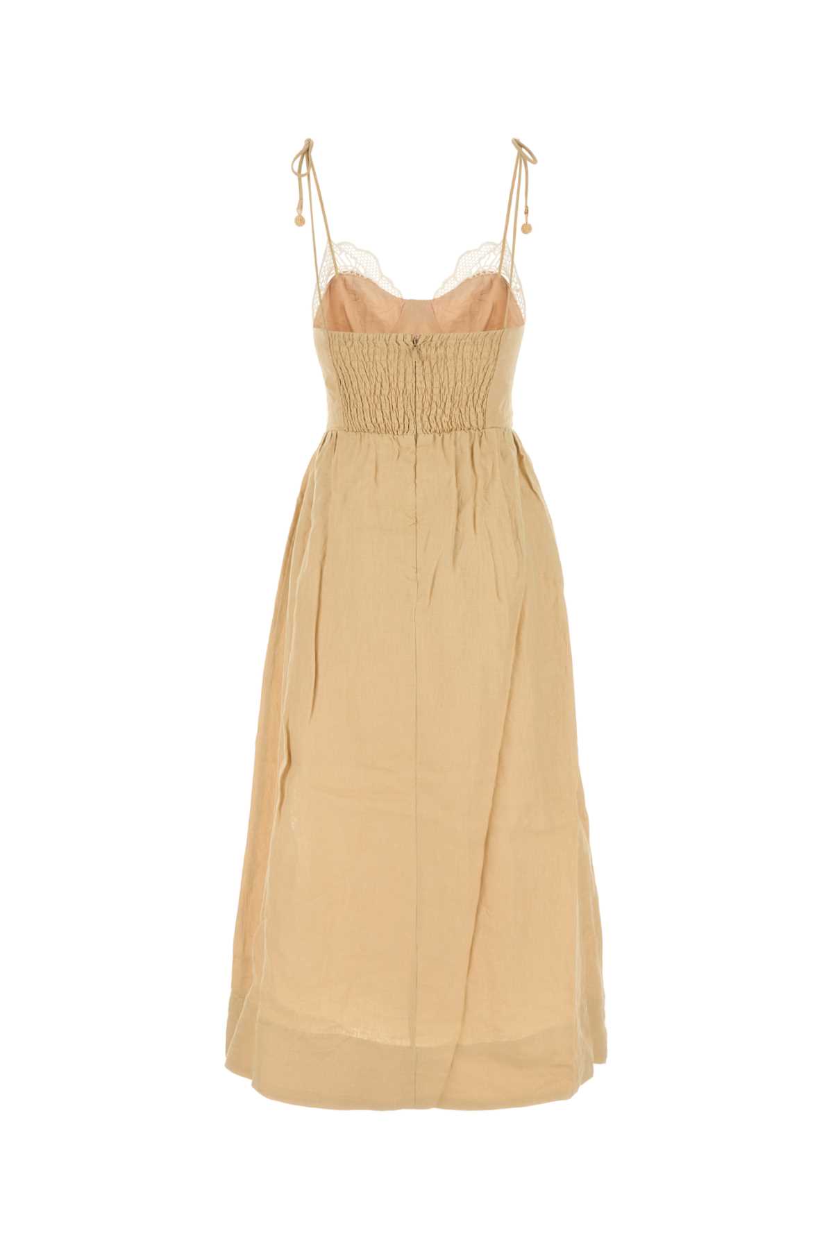ワンピース FARM Rio SS25 Pastel orange linen dress (337211 L0029) Farm Rio Pastel Orange Linen Dress | italist