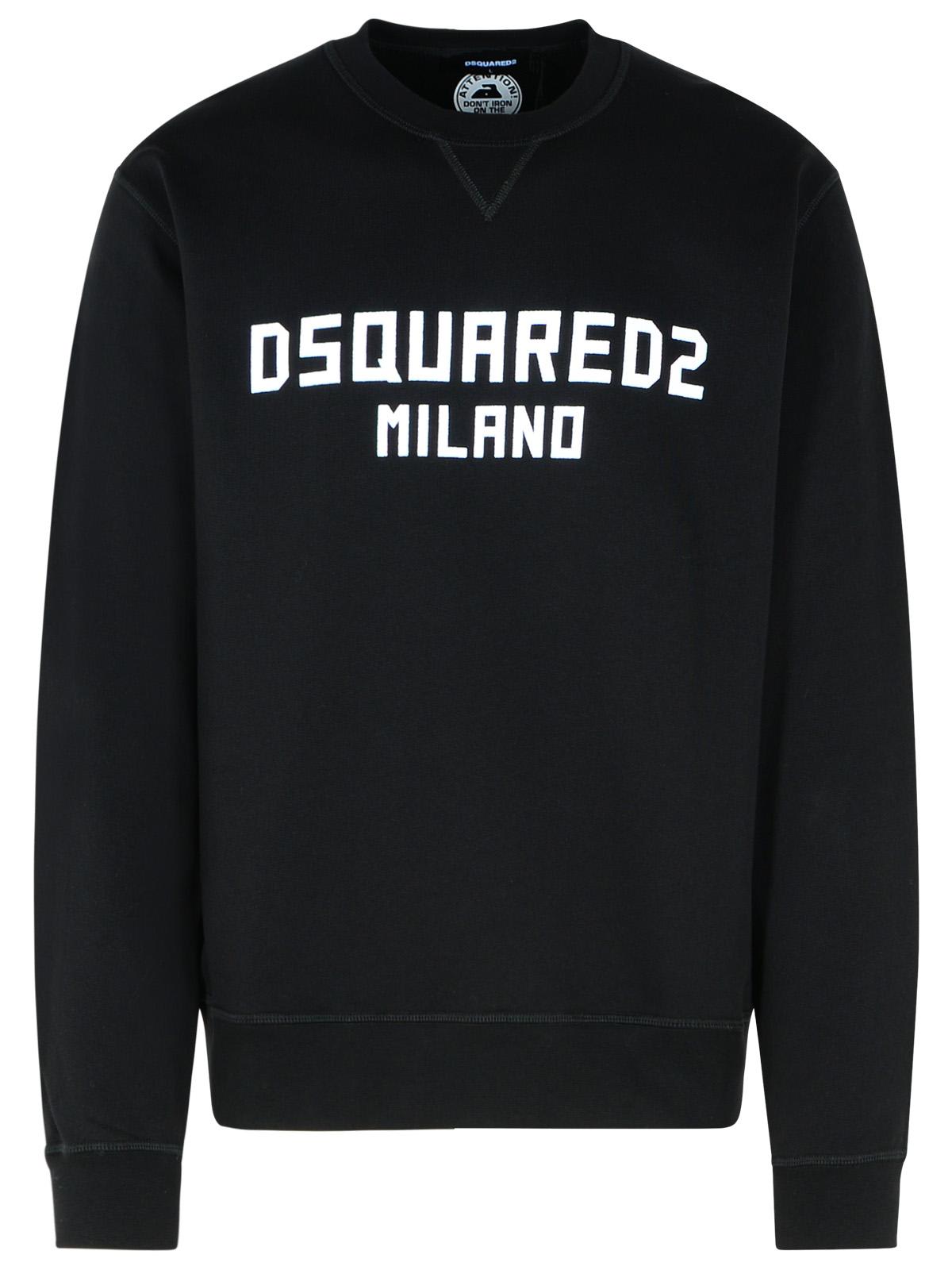 【関税&送料込】Dsquared Black Cotton Sweatshirt 10411937ON_14_f.jpg