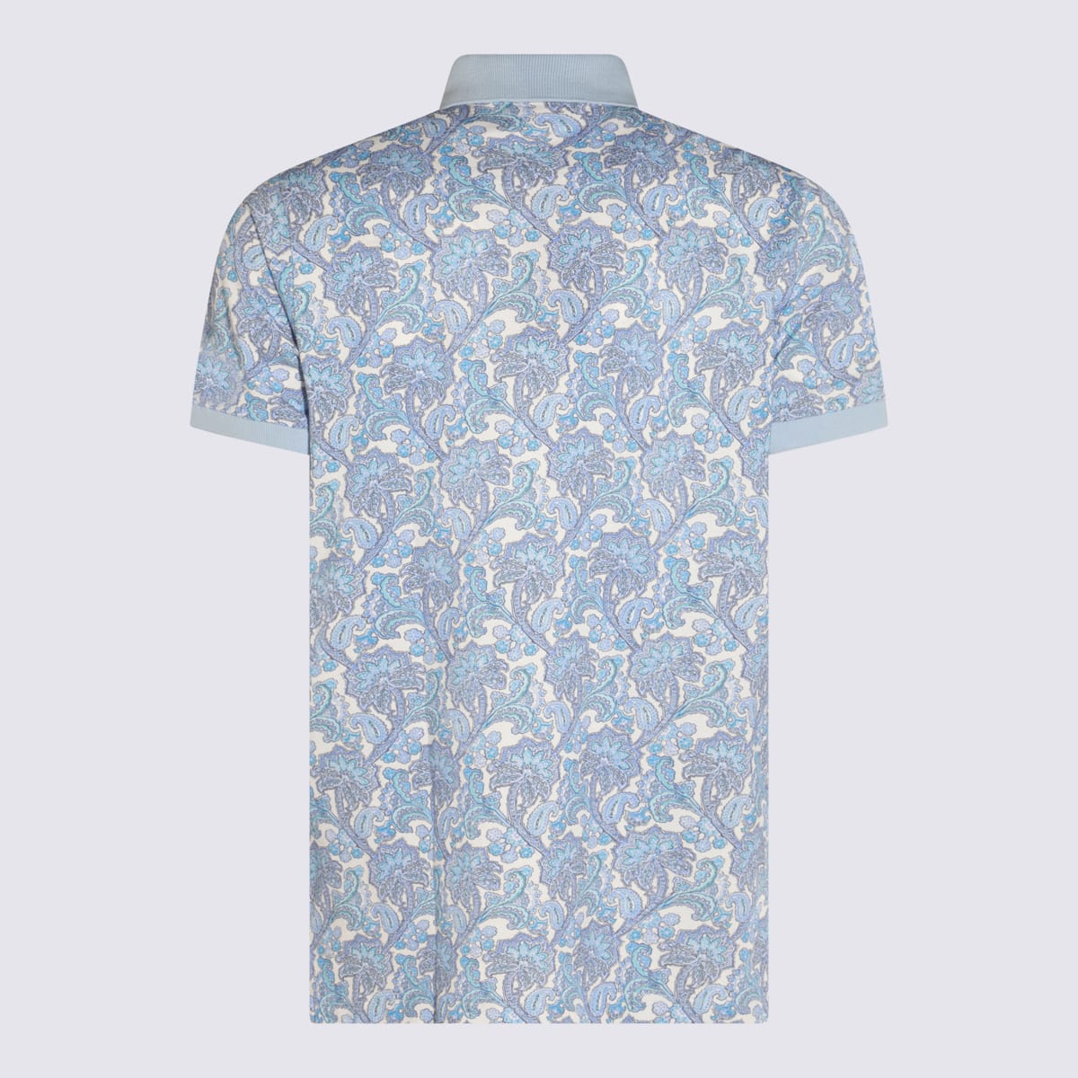 【関税・送料込み】ETRO T-SHIRTS LIGHT BLUE COTTON T-SHIRT Etro T-shirts And Polos | italist