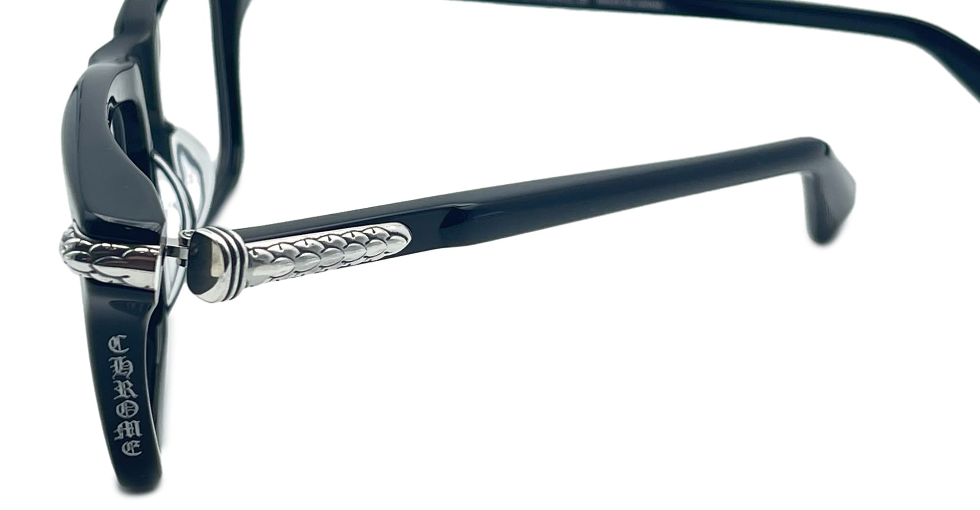 Chrome Hearts Little Dinger - Black Glasses | italist