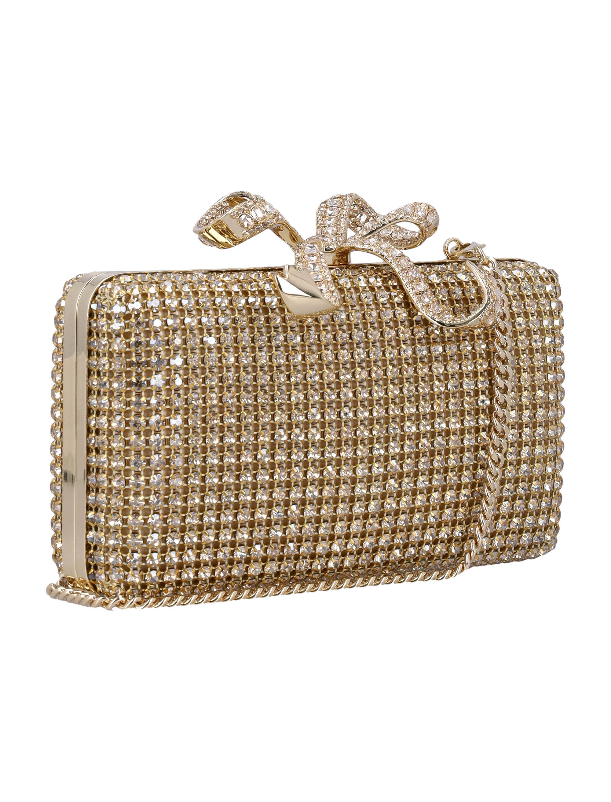 self-portrait Crystal Box Clutch | italist