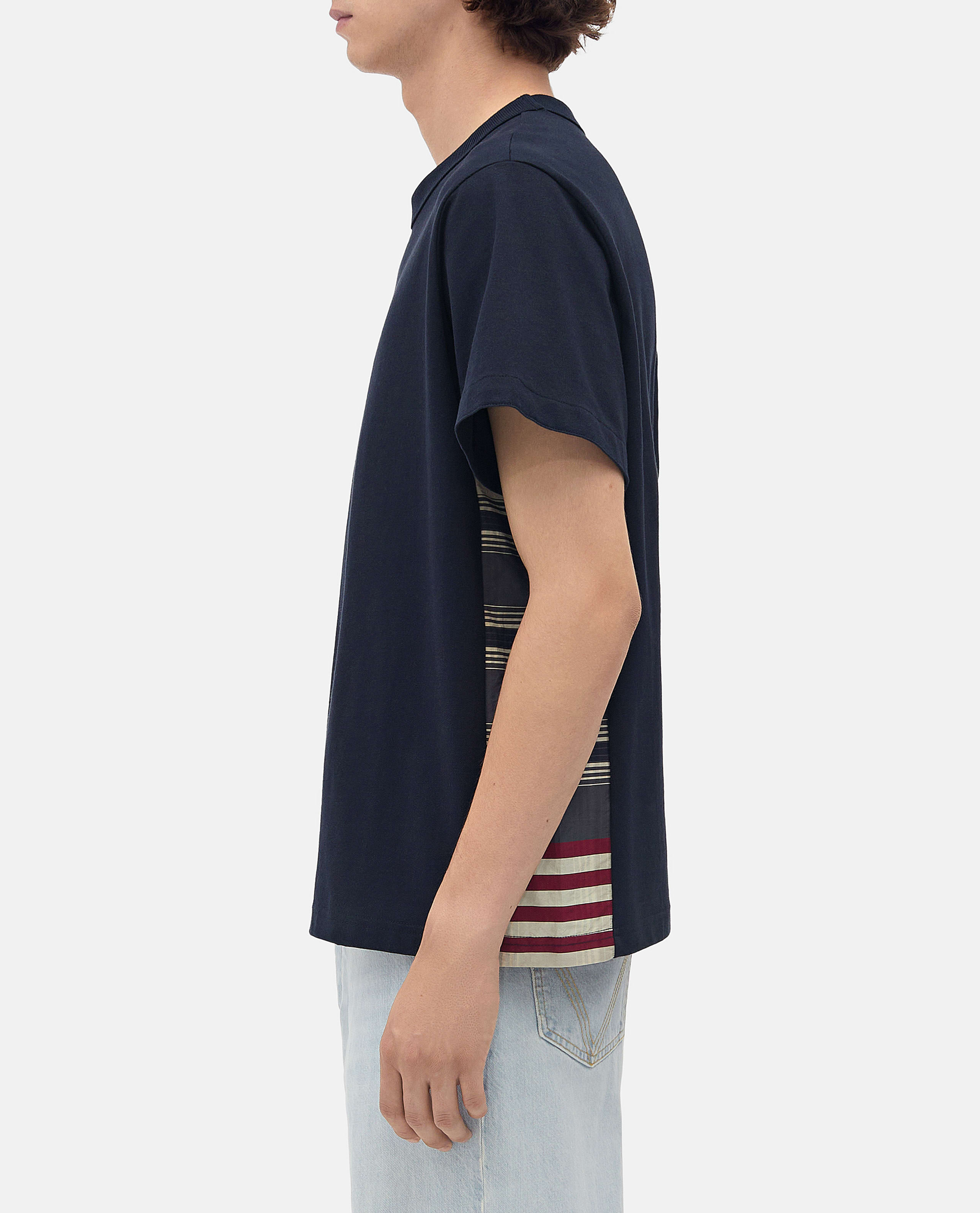 ［25ss新作］Bottega Venata コットン Tシャツ 816352V4ZL14624 Grey T-shirt with crinkle effect Bottega Veneta - Vitkac AS