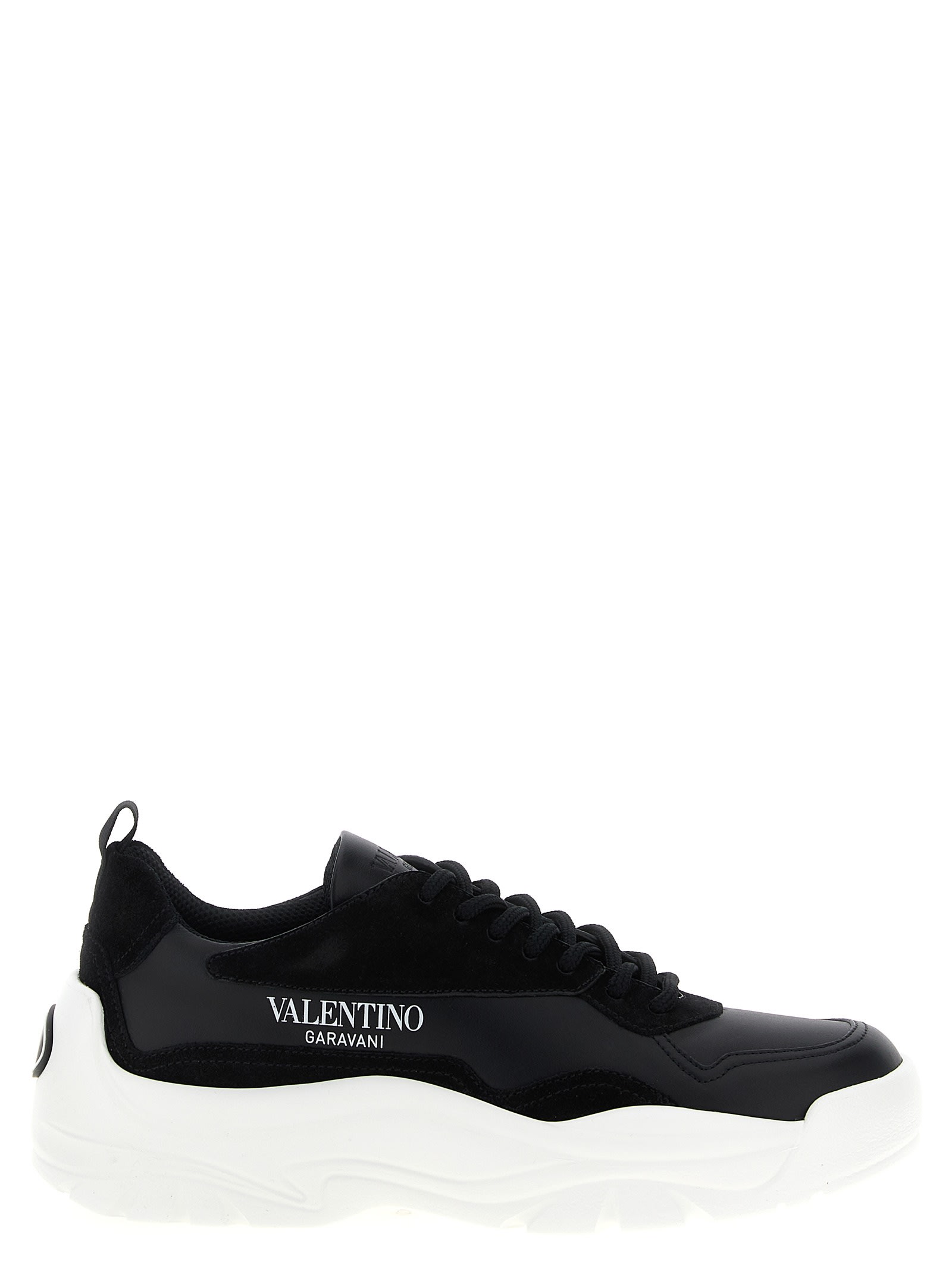 スニーカー VALENTINO GARAVANI Leather gumboy sneakers Valentino Garavani Gumboy Leather Sneakers | Black | FARFETCH