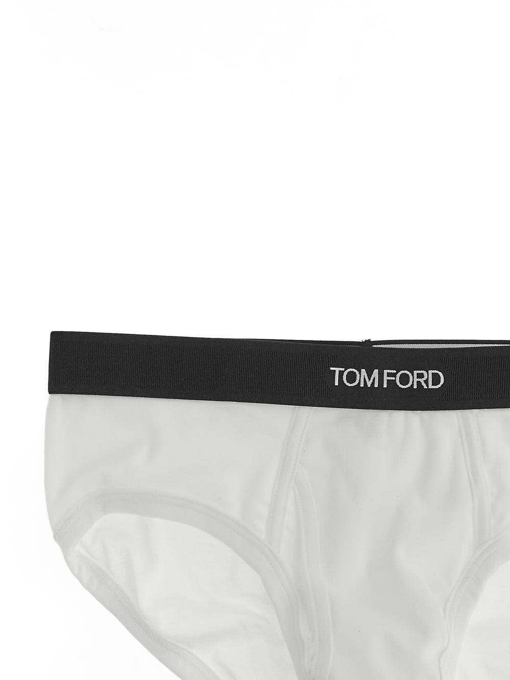 Tom Ford White Logo Boxer | italist