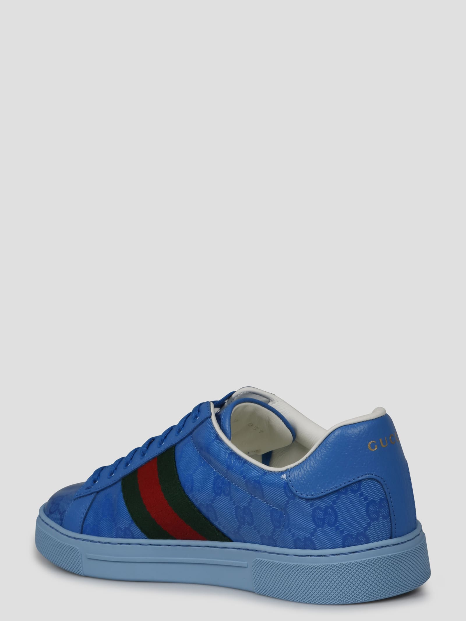 Gucci Men's Ace GG Crystal Canvas Sneakers