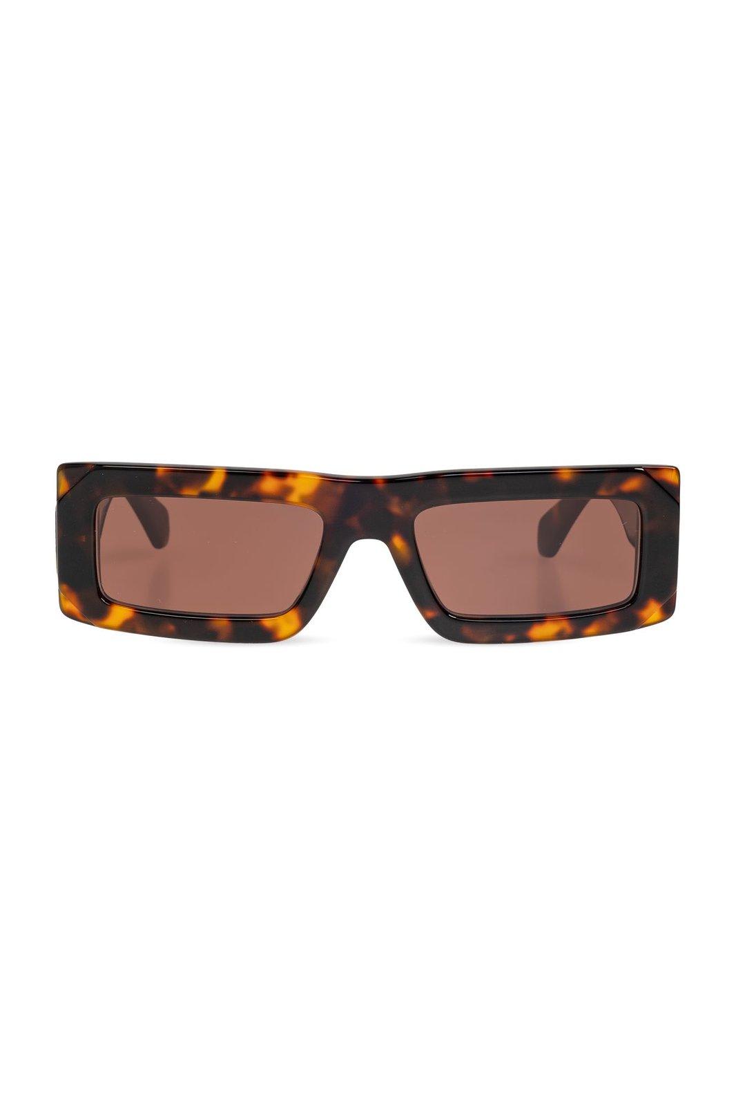 Off-White Laurel Rectangular Frame Sunglasses | italist