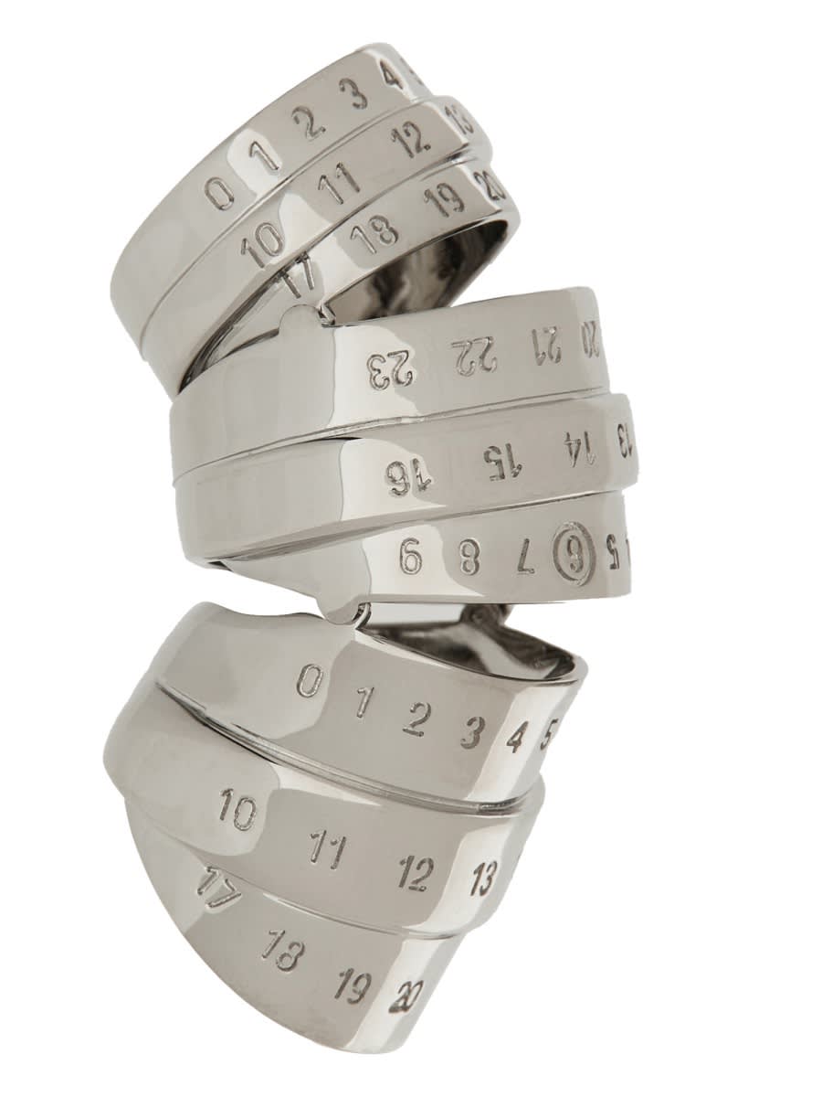 指輪・リング Maison Margiela ANELLO CON NUMERIC SIGNATURE MM6 Maison Margiela 