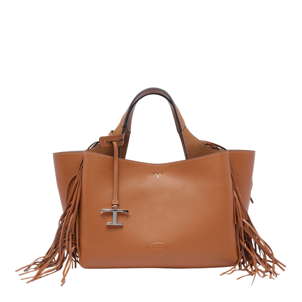 VIP【送料関税込】Tod's Fringed Leather Handbag Tod's Fringed Leather Handbag | italist
