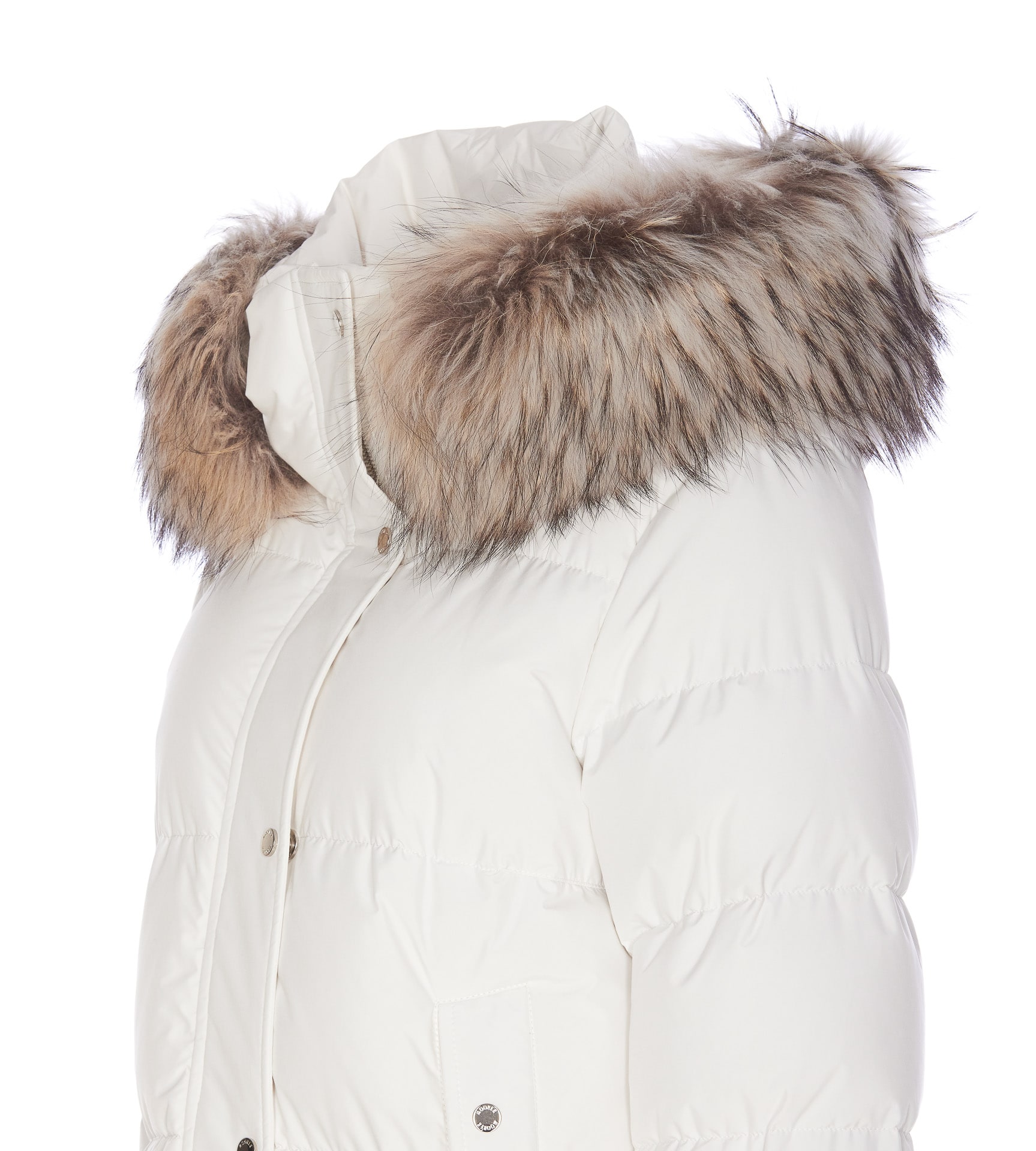 MOORER｜DOWN JACKETS (BREUIL-FUR-STPNERO (MODGI100744 U0 Moorer Breuil Fur Stp Down Jacket In Grey | ModeSens