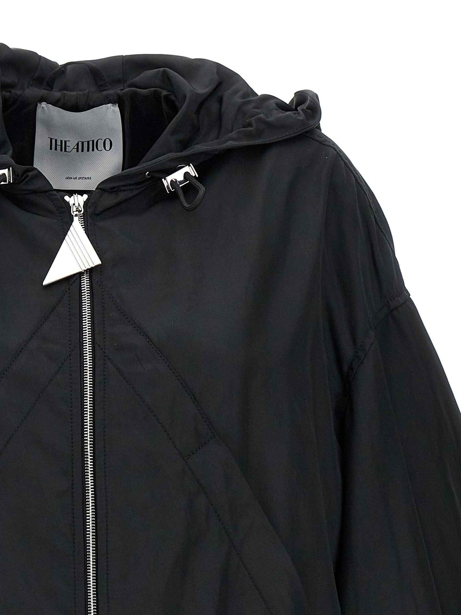 The Attico Hooded Bomber Jacket | italist