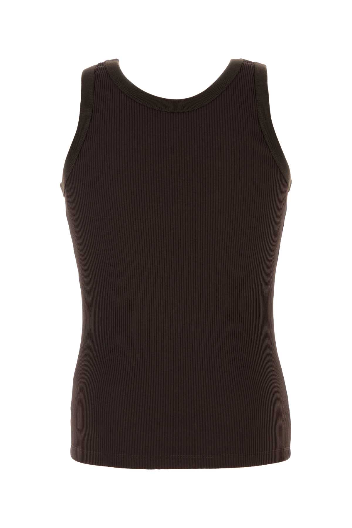 【送料&関税込】Fendi Look 30 Adv Top Ribbed Jersey Ff Club Fendi Look 30 Adv Top Ribbed Jersey Ff Club Crest Brown