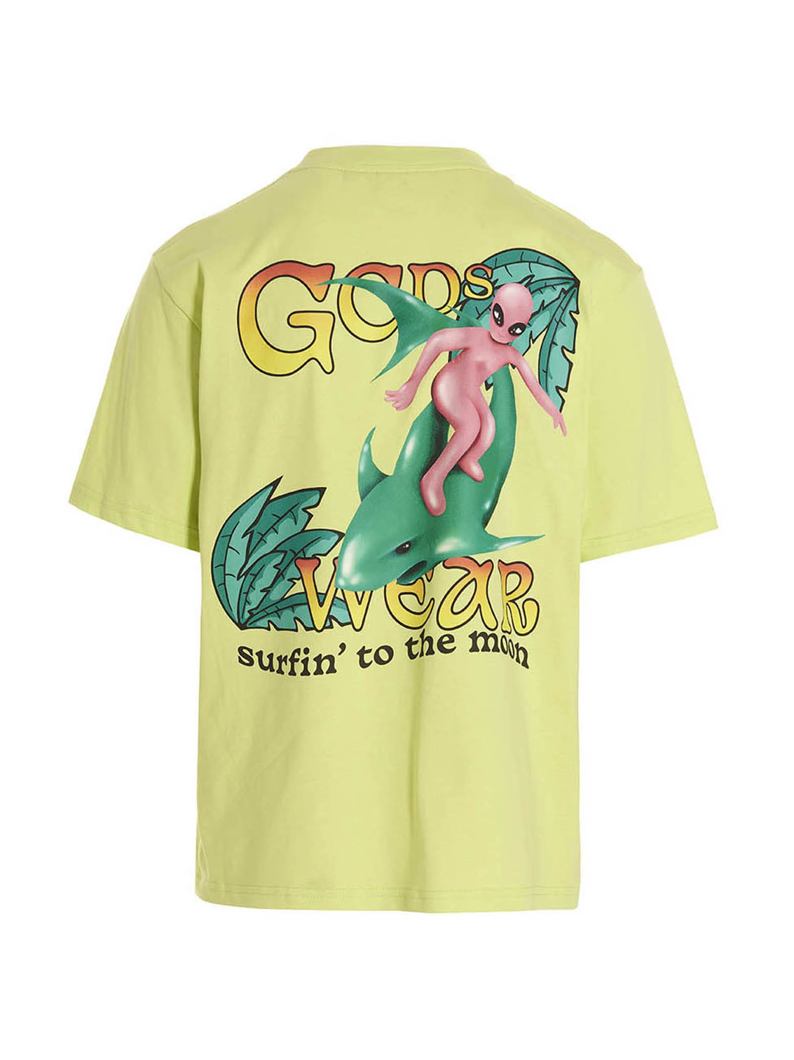 Tシャツ・カットソー GCDS SS23 T-shirt 'Surfing Weirdo' (SS23M130653 51) GCDS T-shirt 'surfing Weirdo' | italist