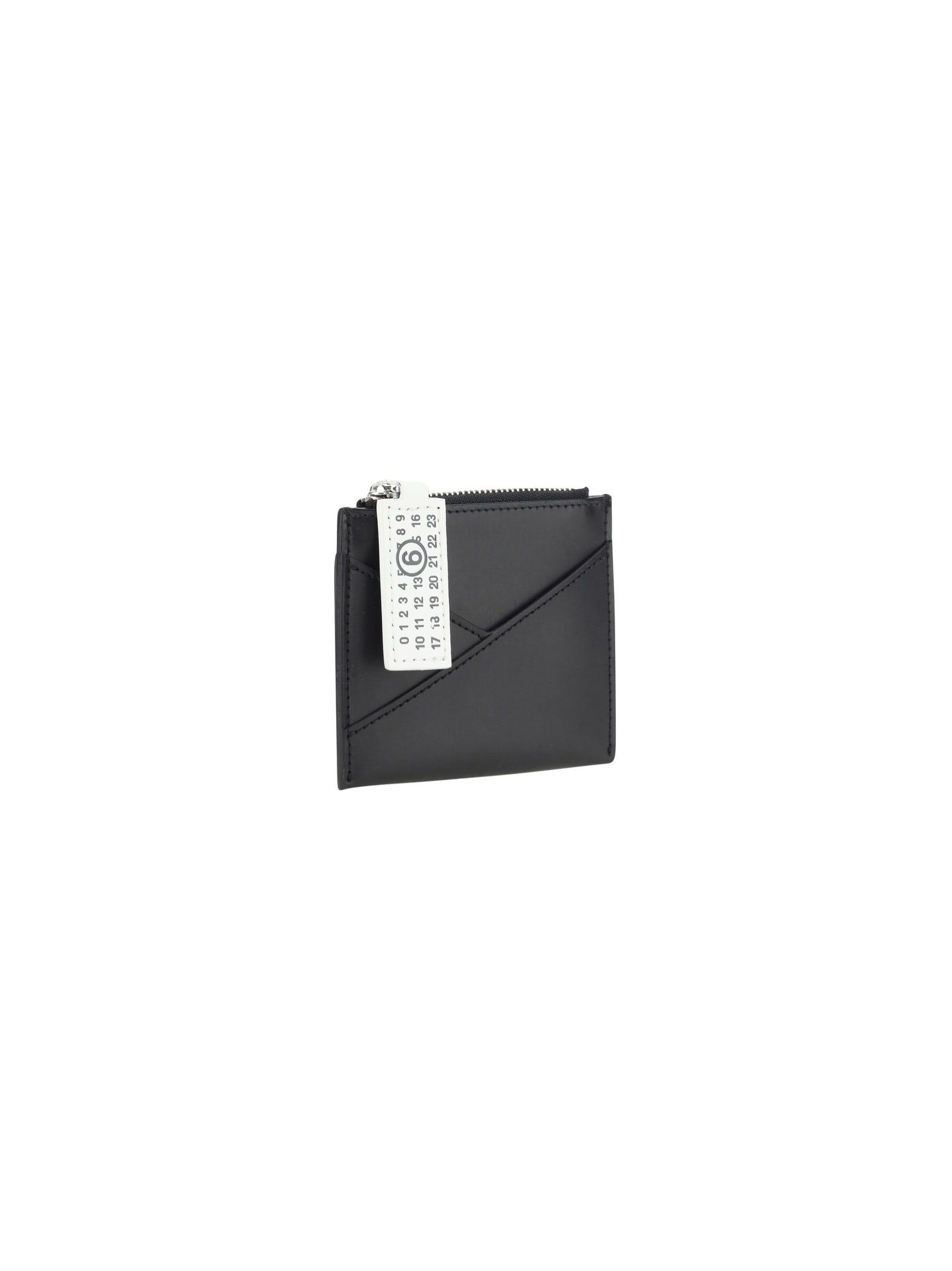 Maison Margiela Leather zip-edge walletcolo