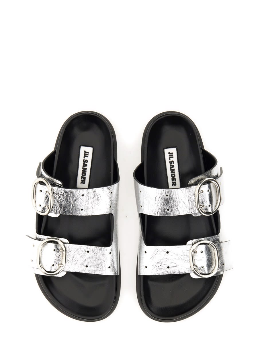 サンダル・ミュール Jil Sander LEATHER SANDAL WITH BUCKLE 22433056_52448287_600.jpg